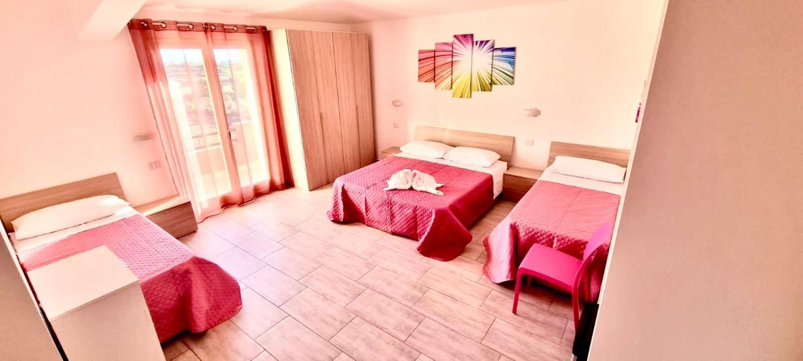Quadruple Room with Sea View