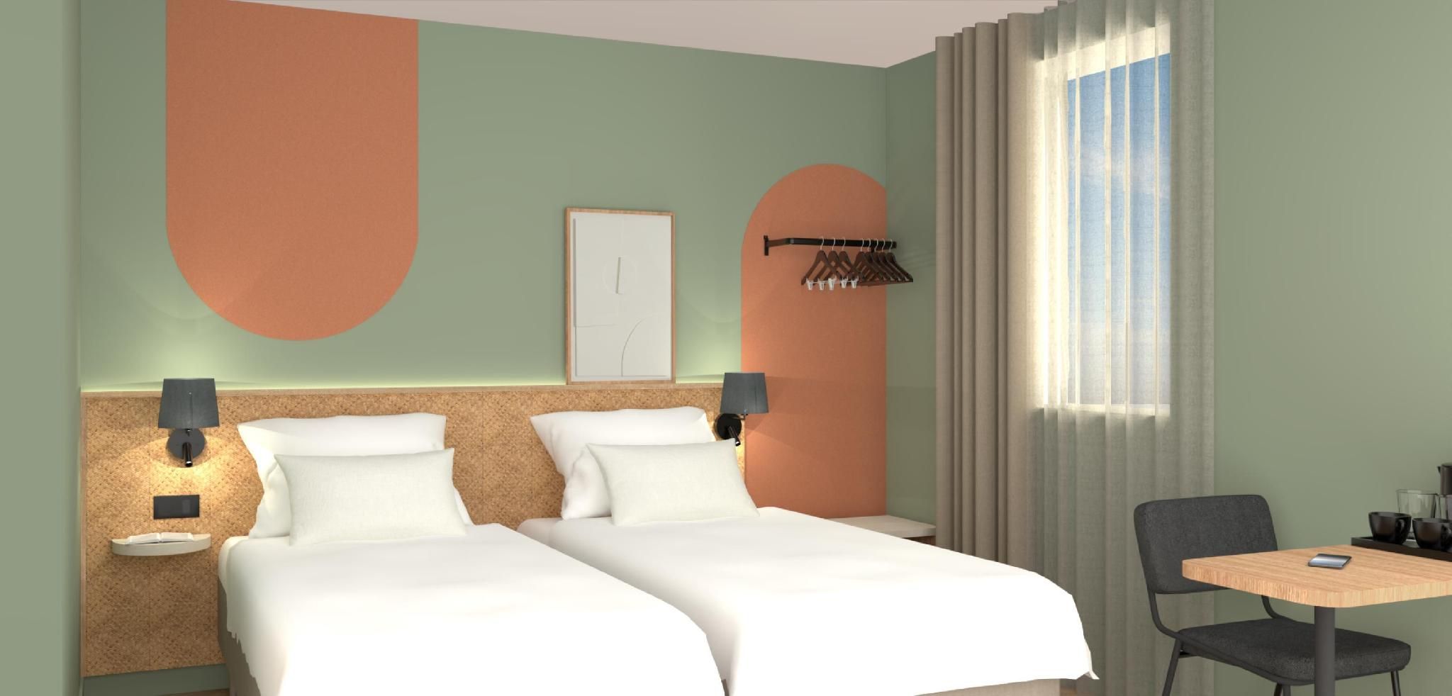 1 King 2 Single Beds,Non smoking,Family Room,Communicating Room,Courtesy Tray,Espresso Machine