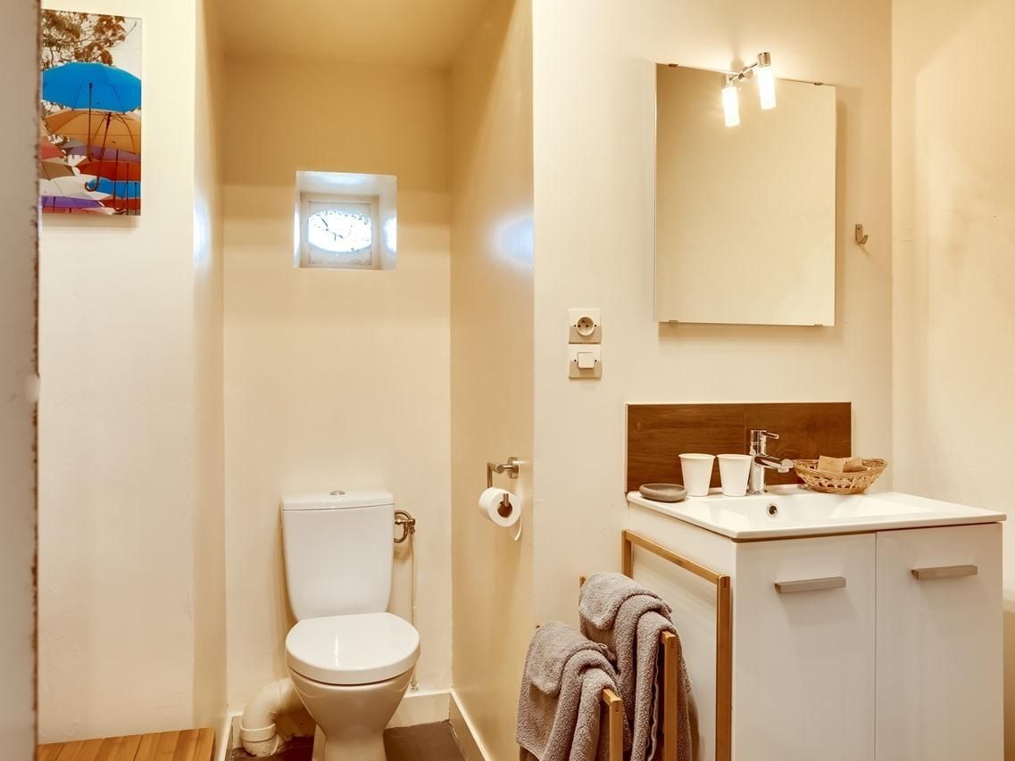 Appartement-Confort-Douche-Vue sur Jardin