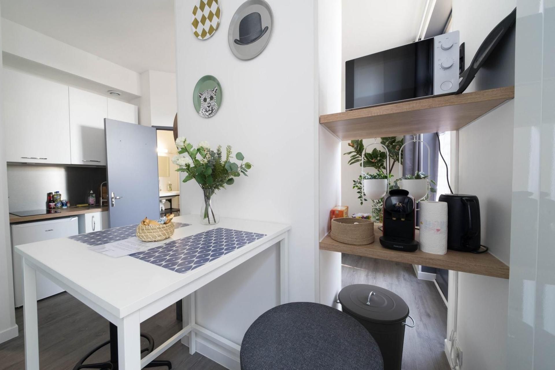 Studio with Balcony