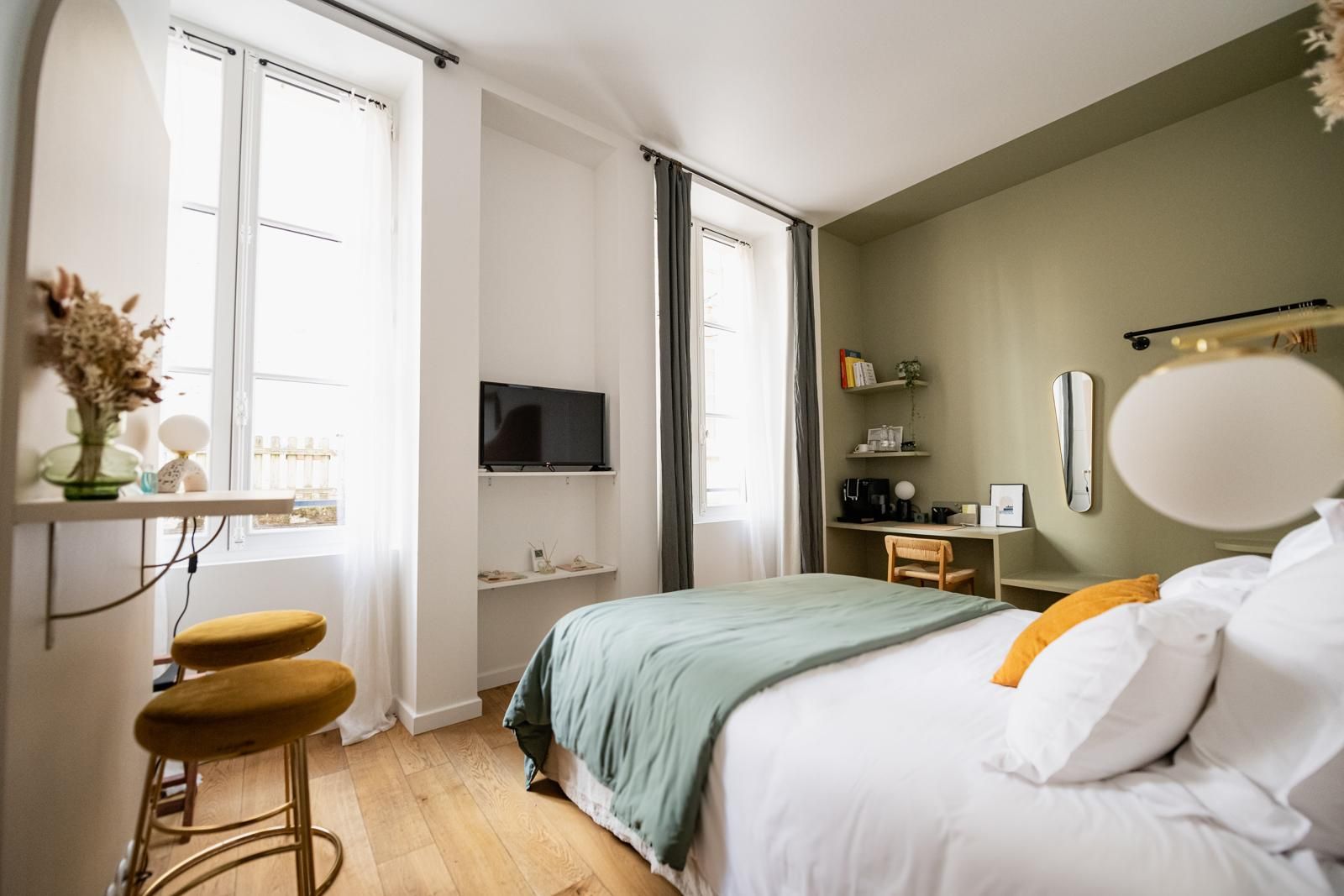 Chambre double 1er étage -City View-Wet room-Double room