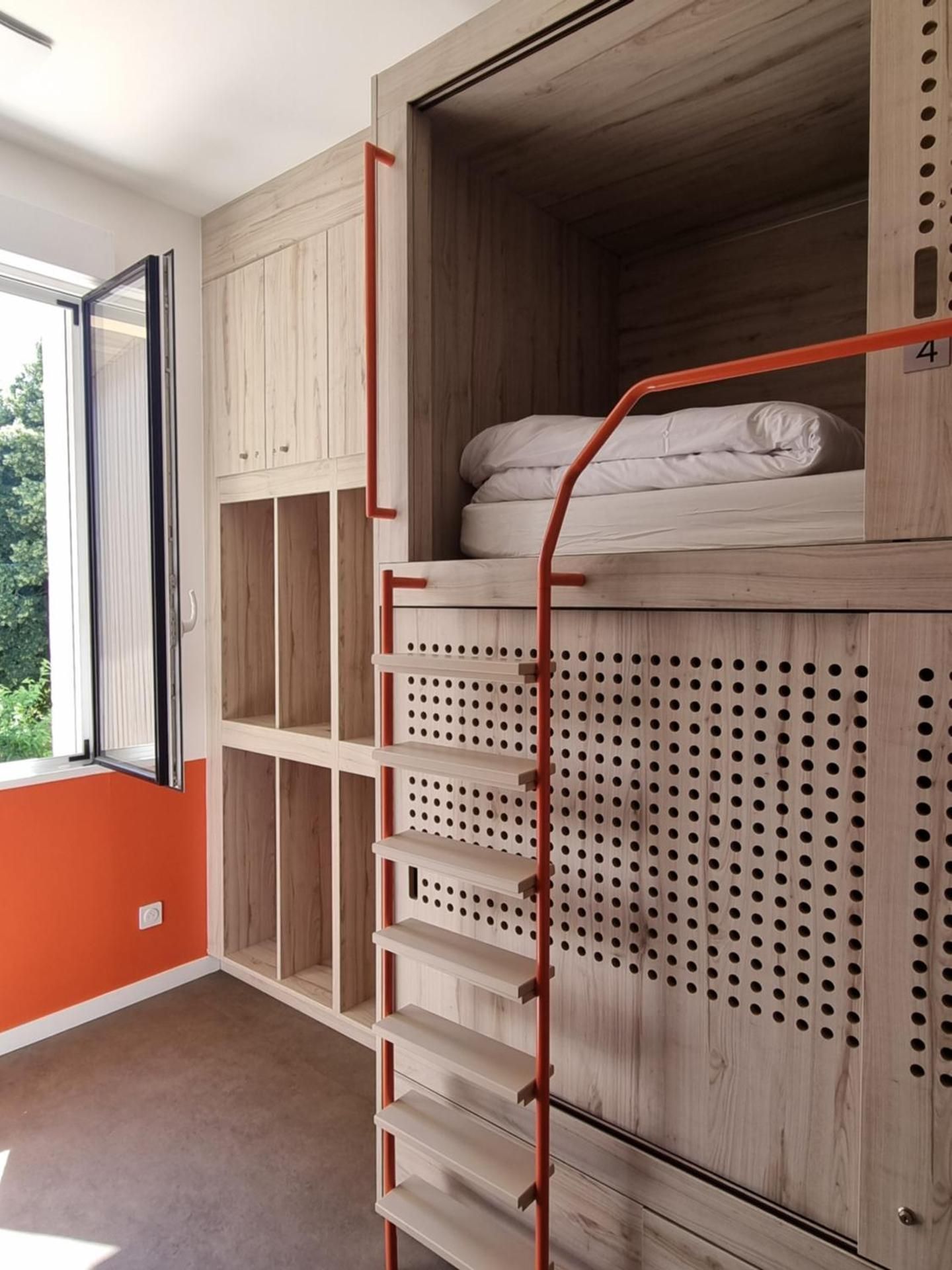 4-Bed Mixed Dormitory Room