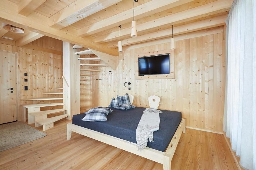 Chalet with Garden View