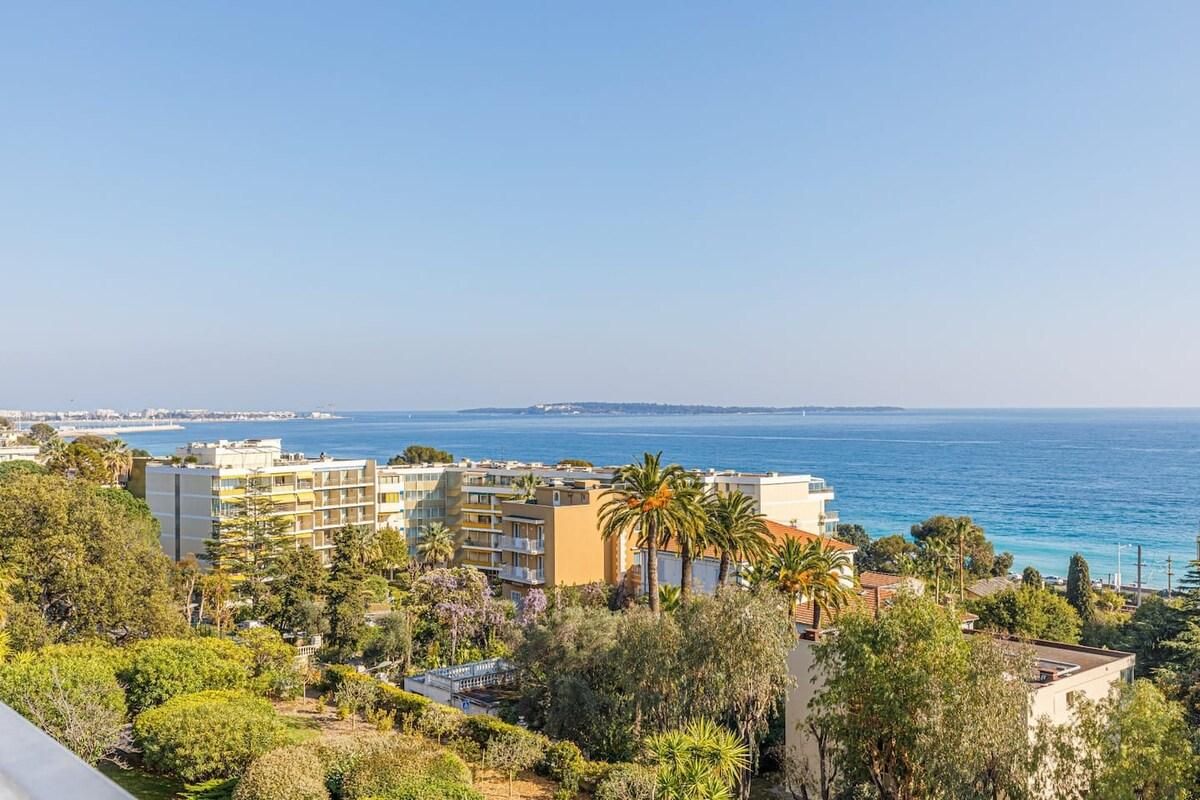 Cannes 2 bedroom with stunning view