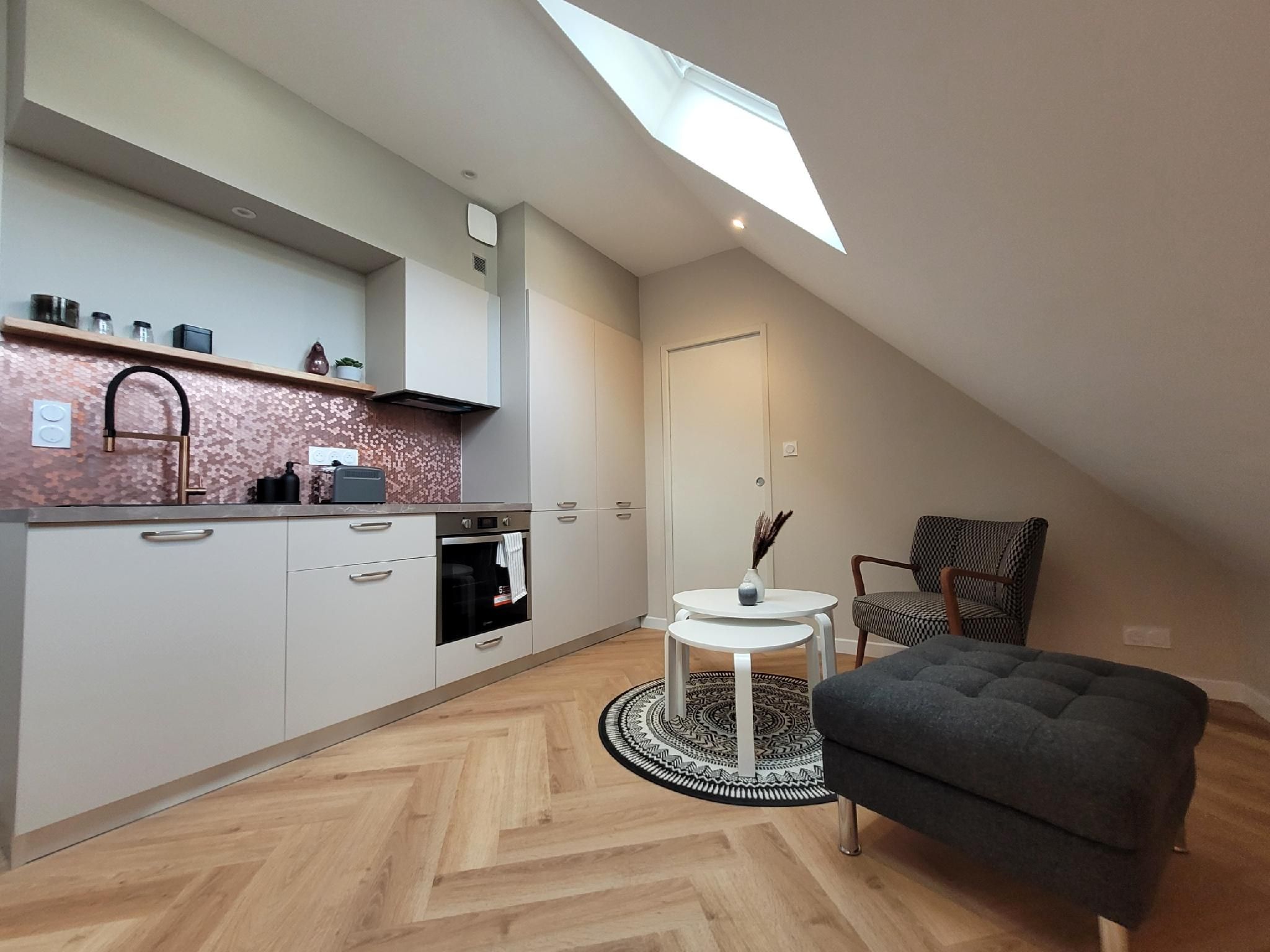 Les apparts' de Léon Appartement-Appartement-SDB privée avec baignoire-Pas de vue 3