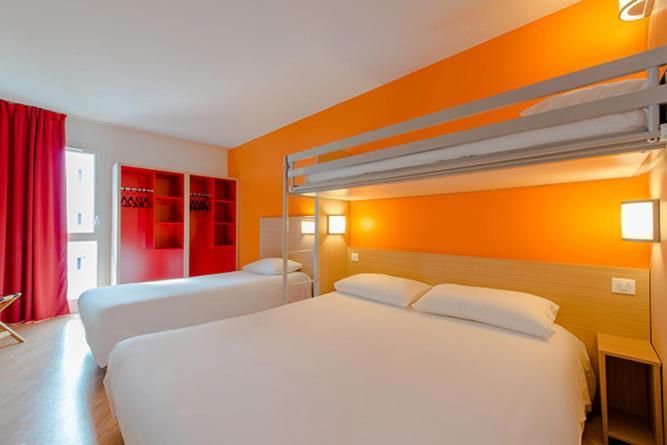 Quadruple Room with One Double, One Single and One Bunk Bed