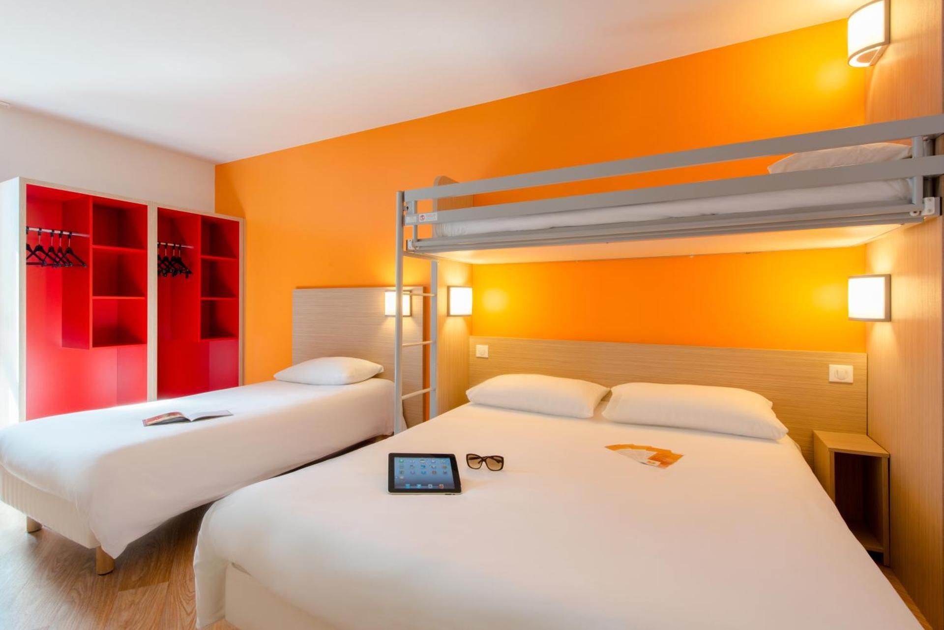 Quadruple Room with One Double, One Single and One Bunk Bed