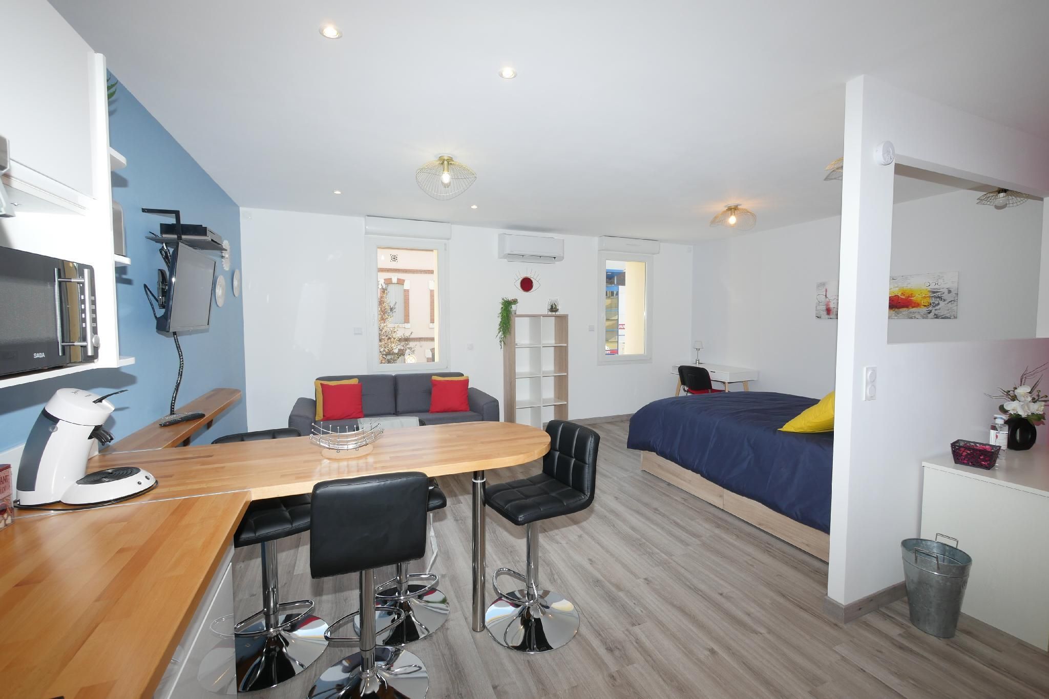 Le Rochegude - 1er etage-Apartment-Family-Wet room-City View