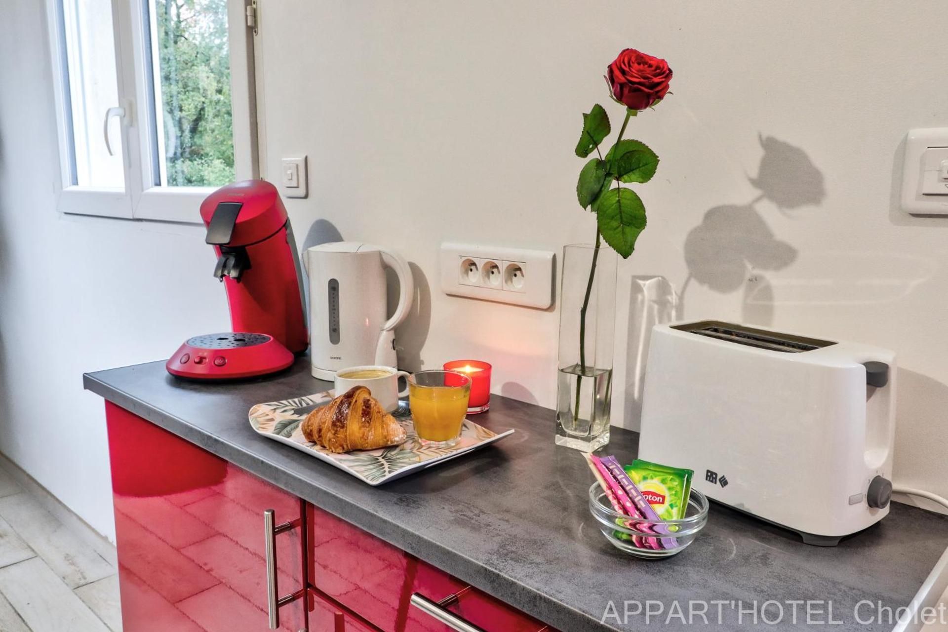 Appart hotel Cholet Carteron Two-Bedroom Apartment 2