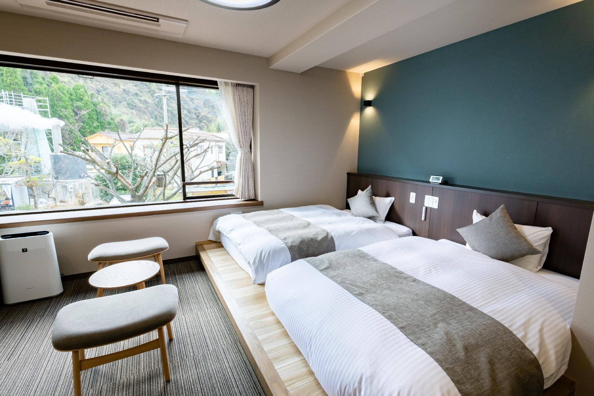 2nd Floor Mountain Side Western Style Twin Room