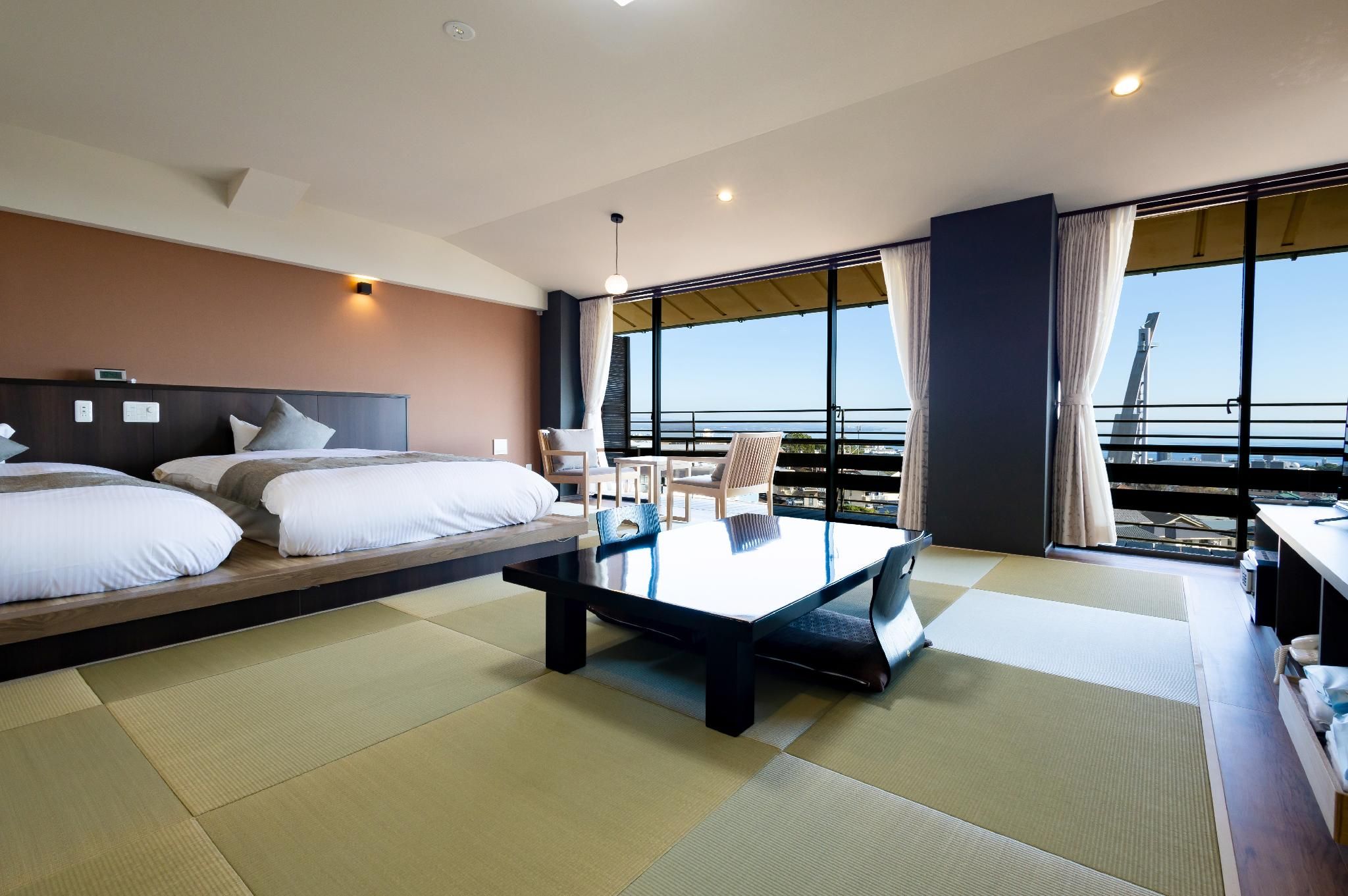 3rd Floor Ocean Side Japanese and Western Style Room 9 Tatami