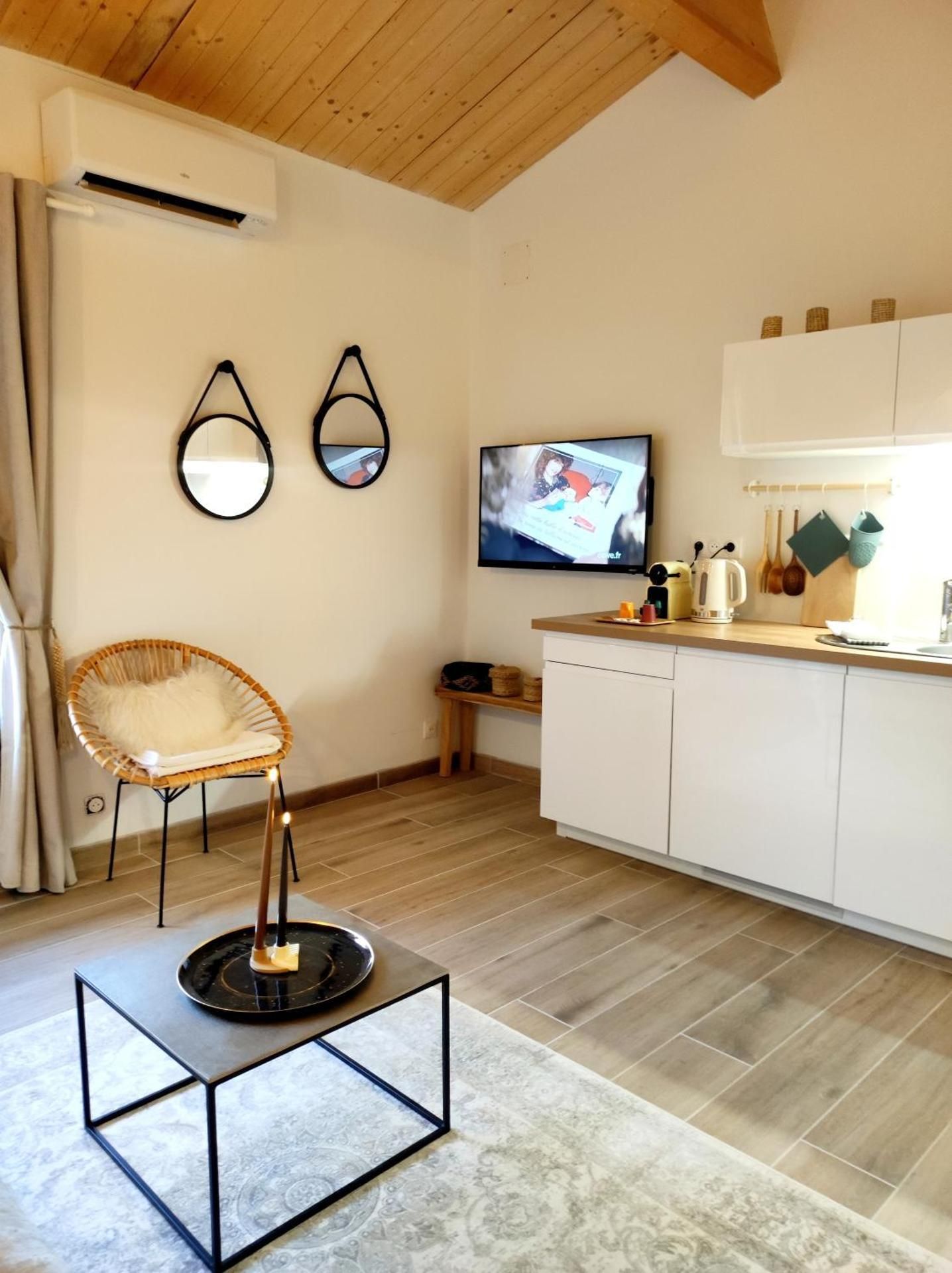 Studio with Garden View