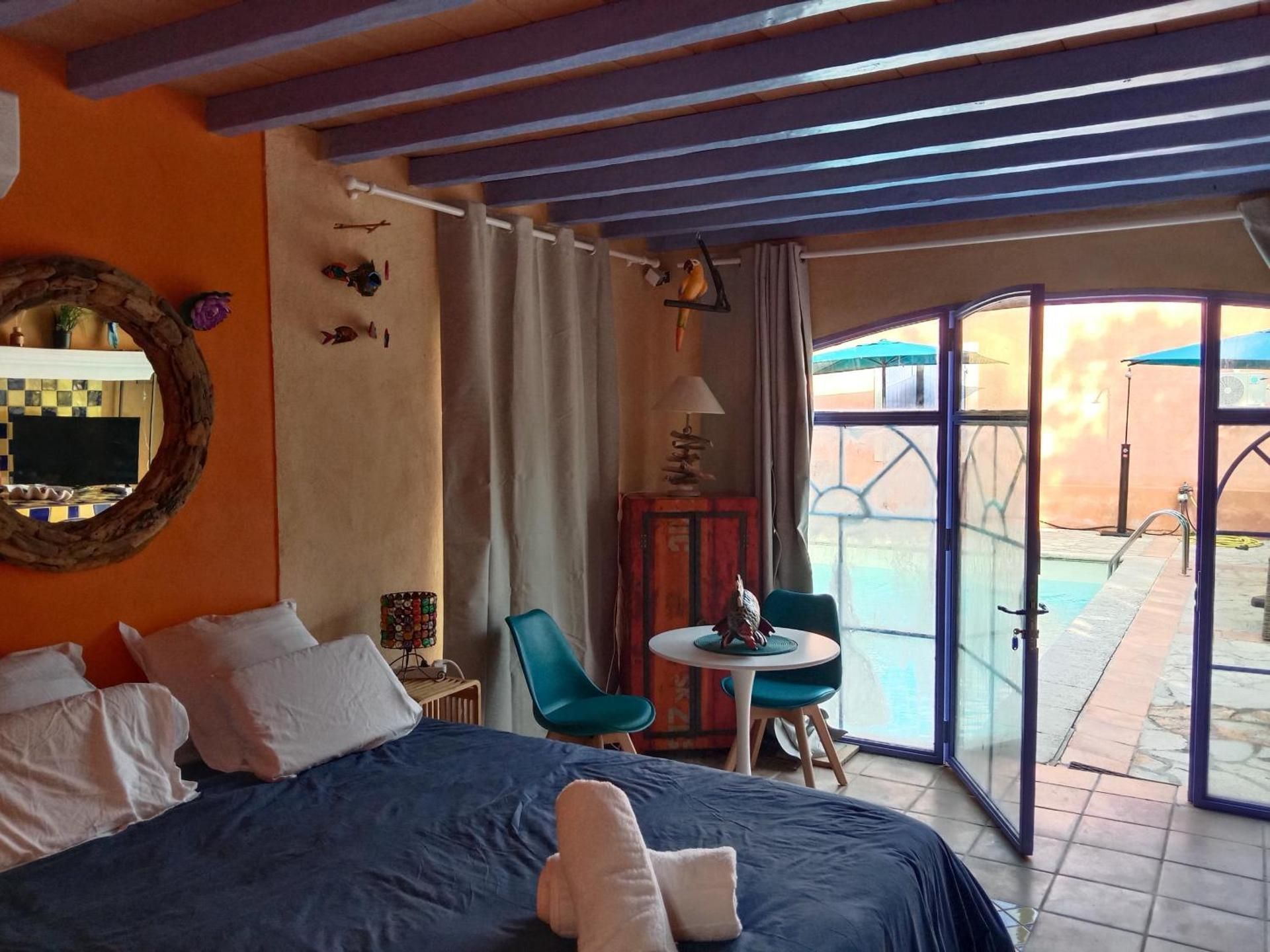 Studio with Pool View
