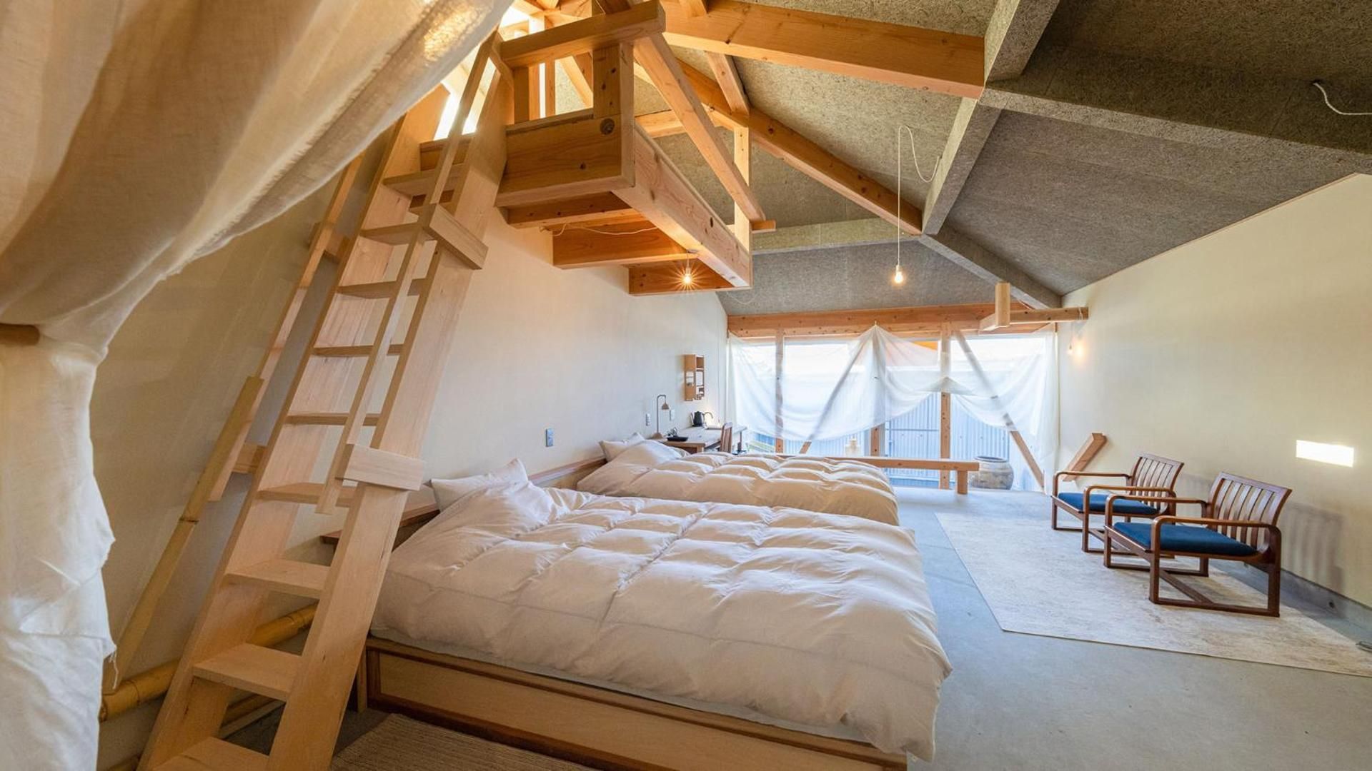 Twin Room with Private Open-Air Bath South Building (Kaede 01)
