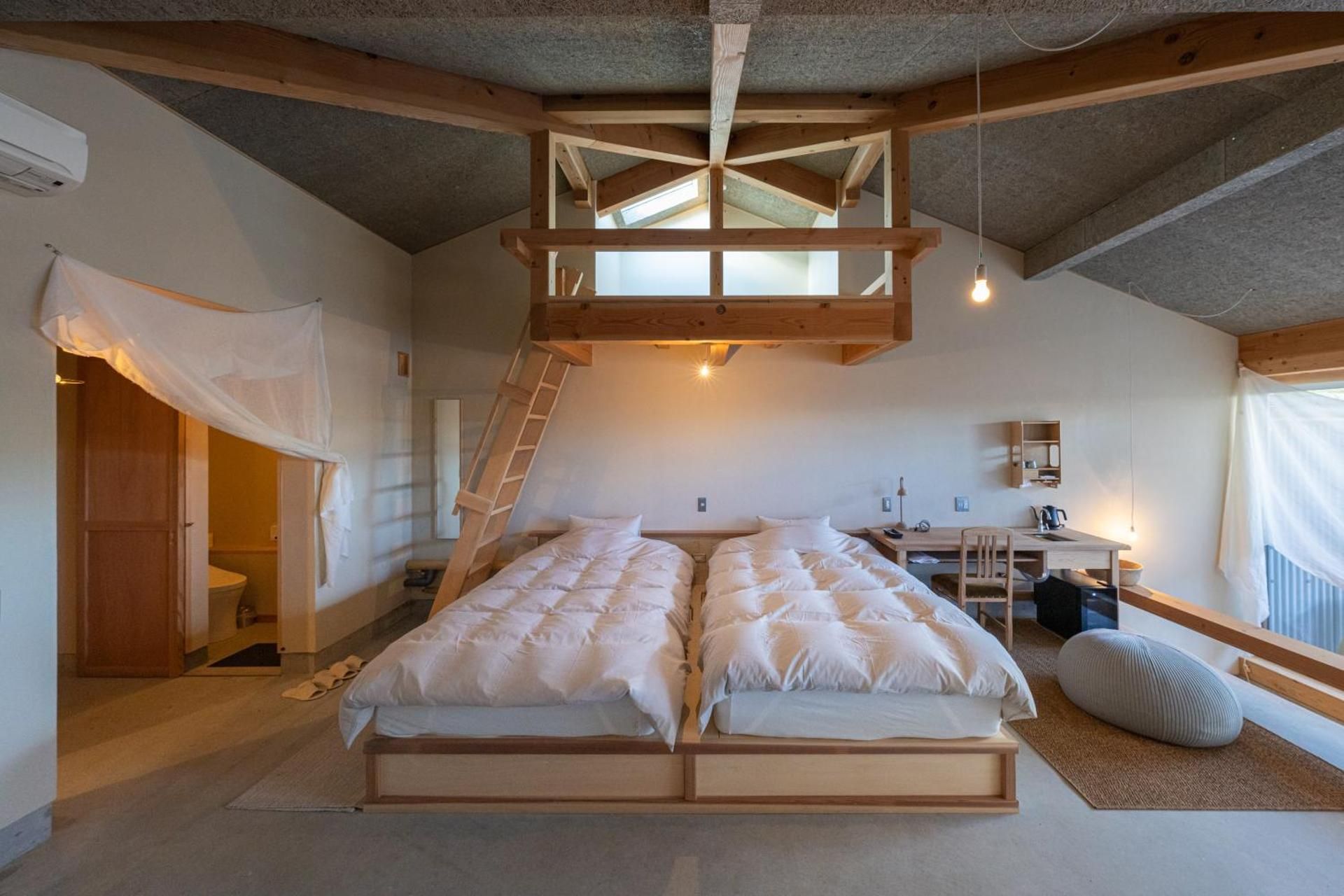 Twin Room with Private Open-Air Bath South Building (Kaede 01)