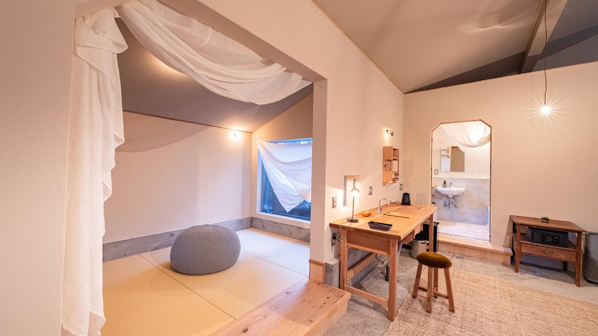 Himesara North Building Twin Room 08 with Private Open-Air Bath