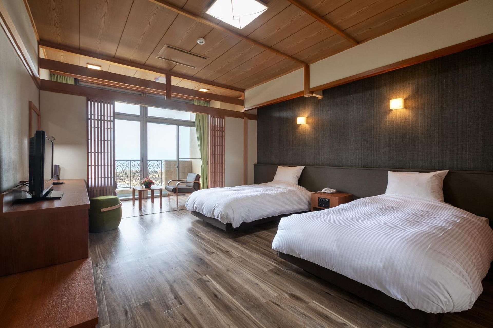 Twin Room with Sea View
