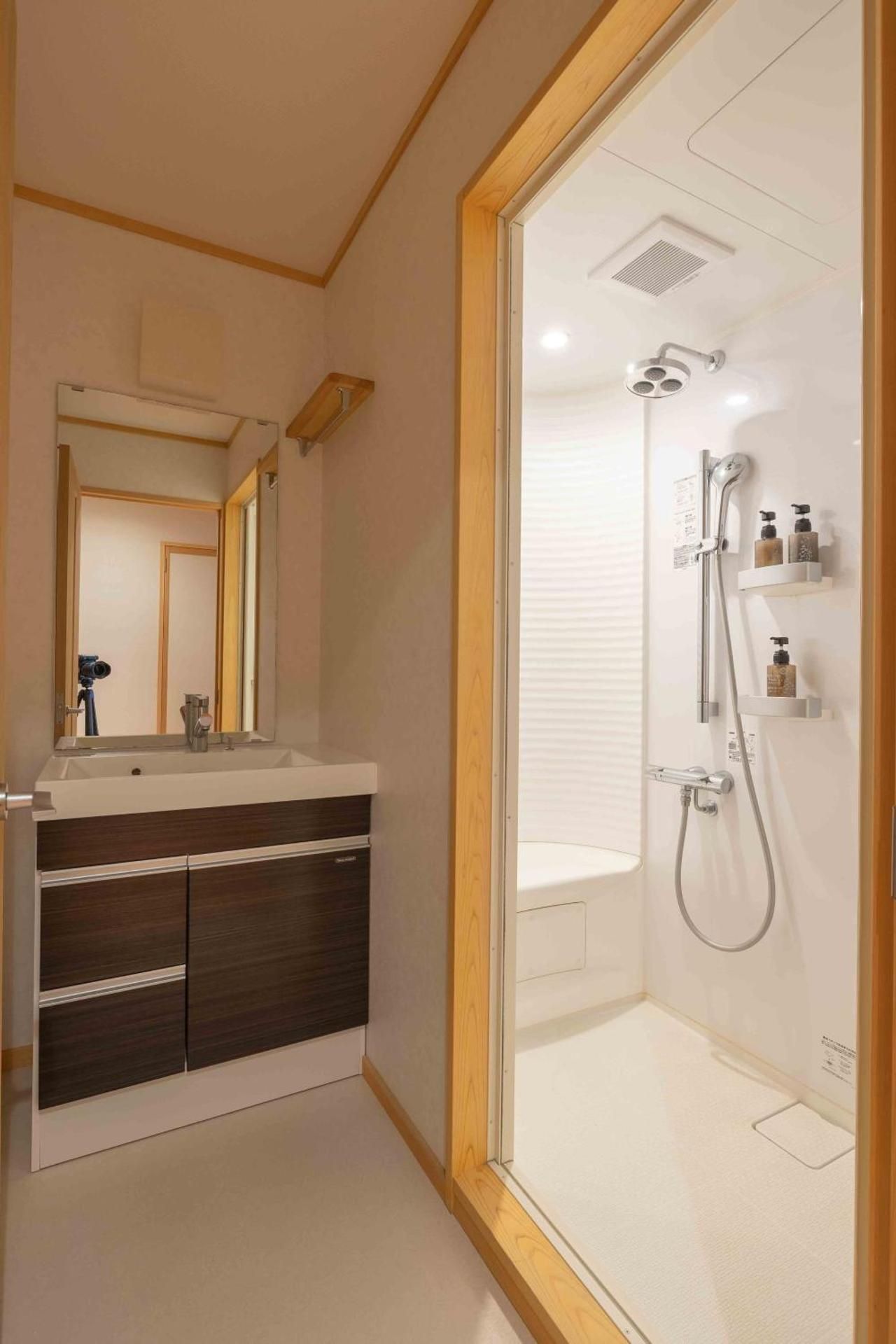 Family Room with Shower