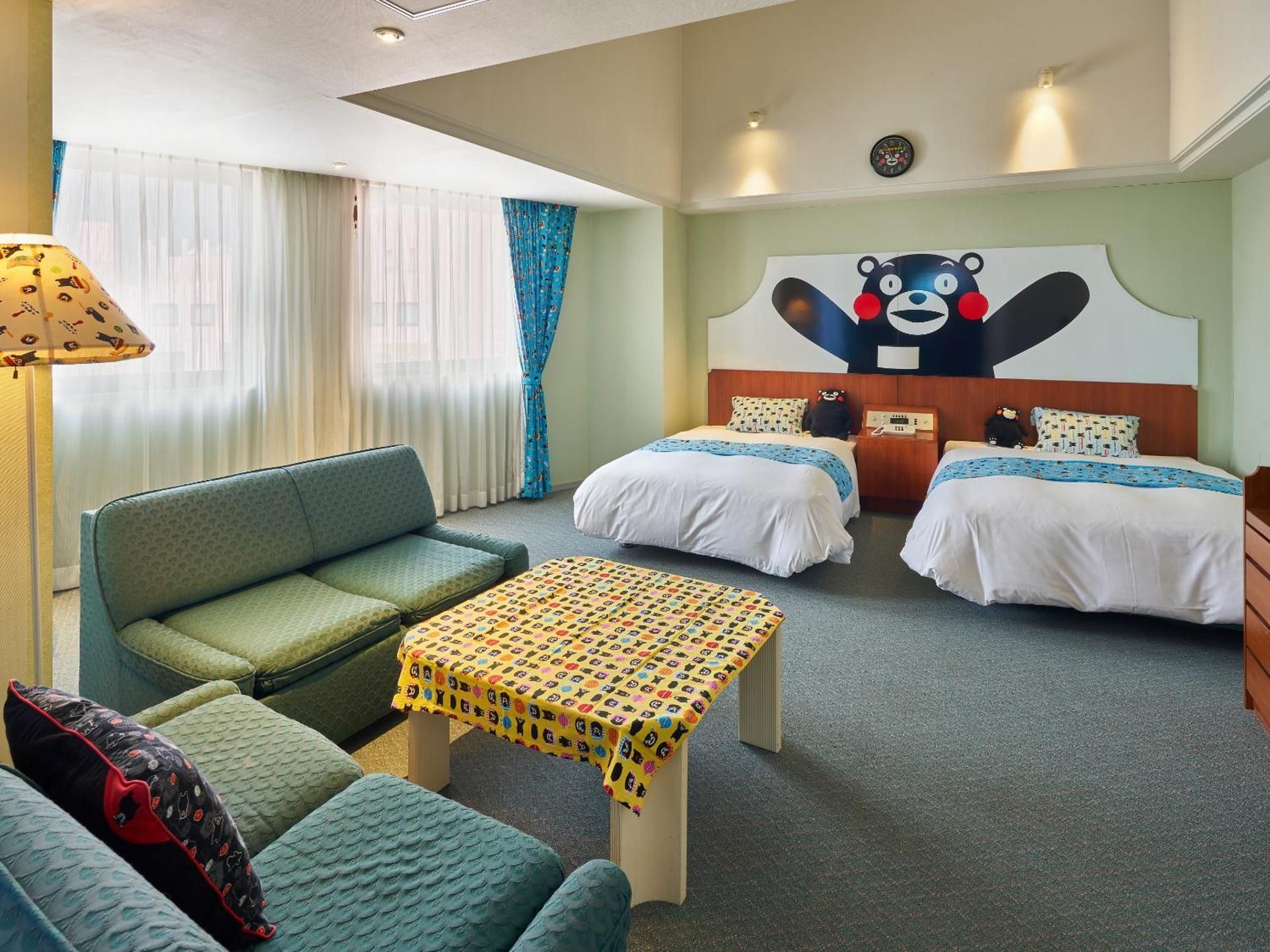 Deluxe Twin Room - Yurukkuma Kumamon