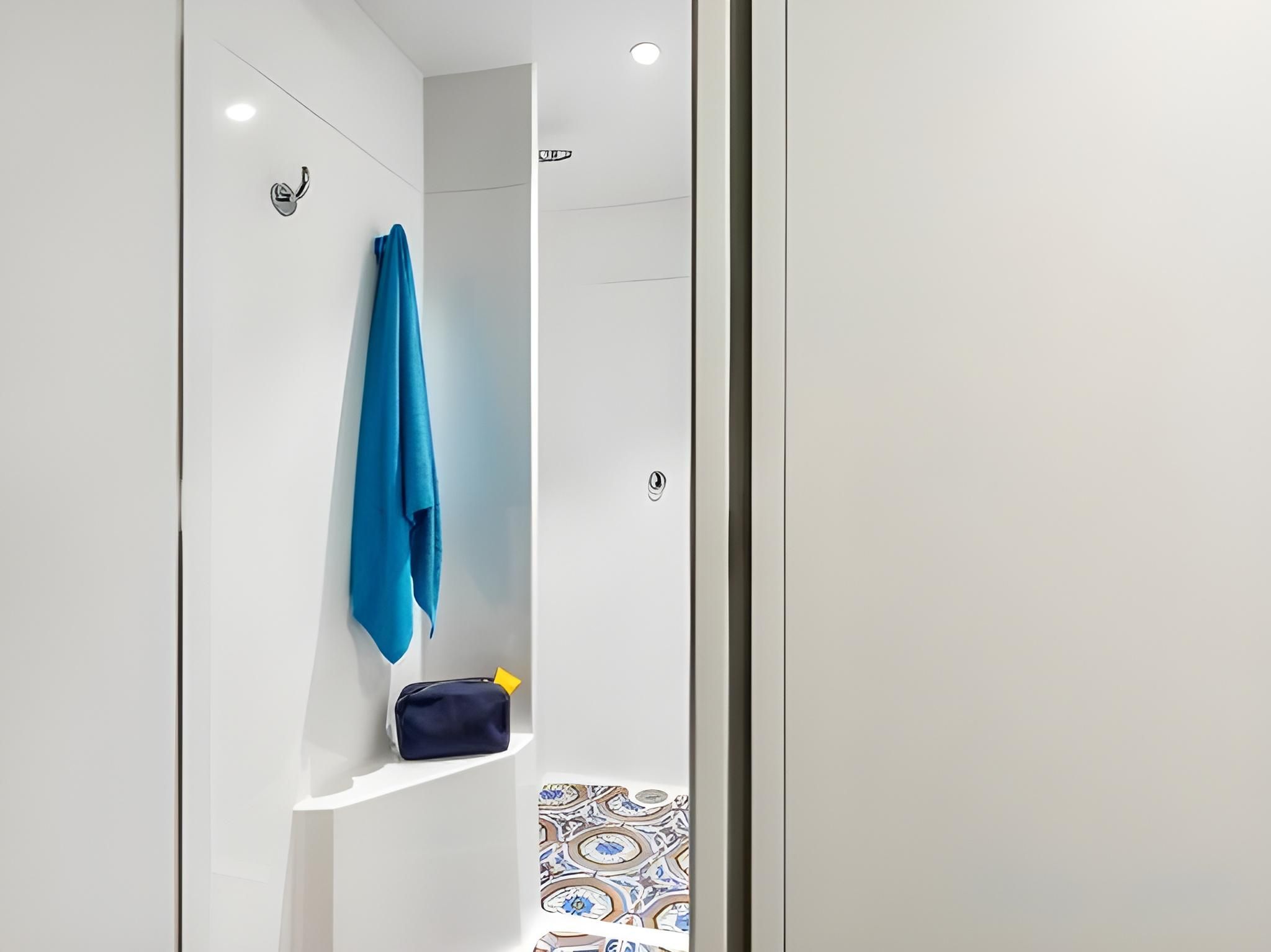 Break room for up to 3 with shared bathroom facilities