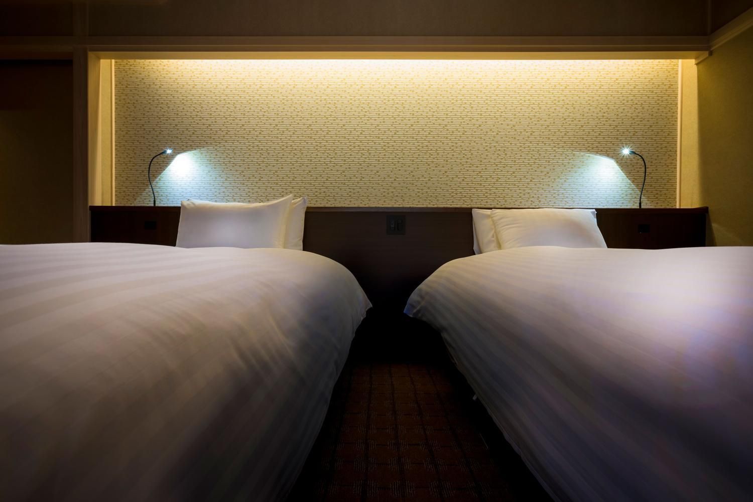Twin Room TYPE D - Non-Smoking (2nd Floor)