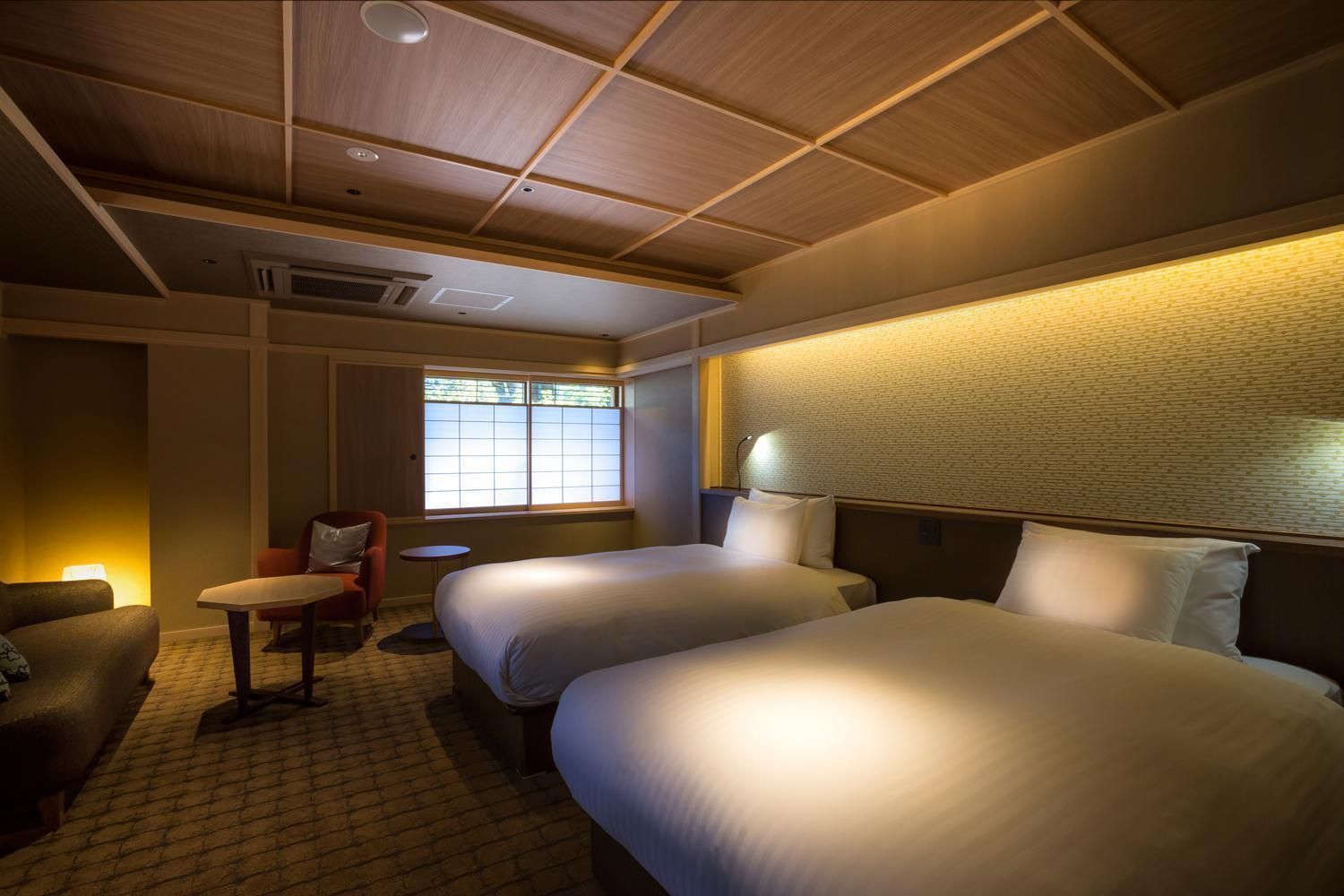 Twin Room TYPE D - Non-Smoking (2nd Floor)