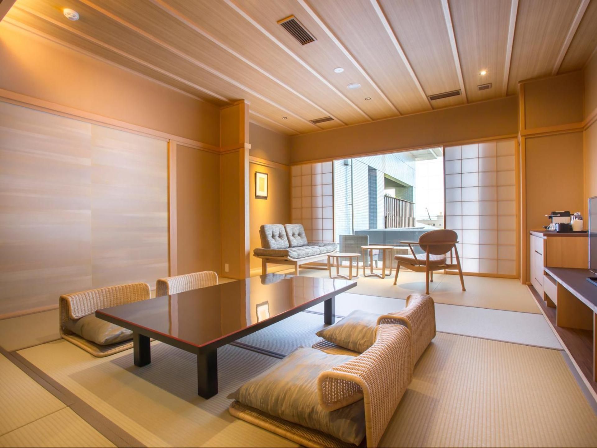 Japanese-Style Quadruple Room with Terrace