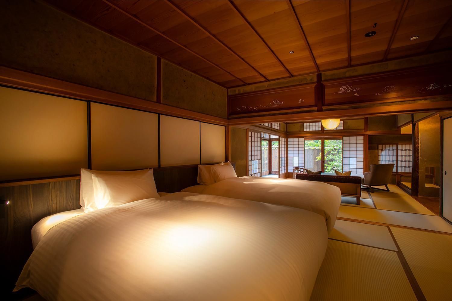 Grande Japanese-Western Room with private garden -ROKU- Non-Smoking (1st Floor)