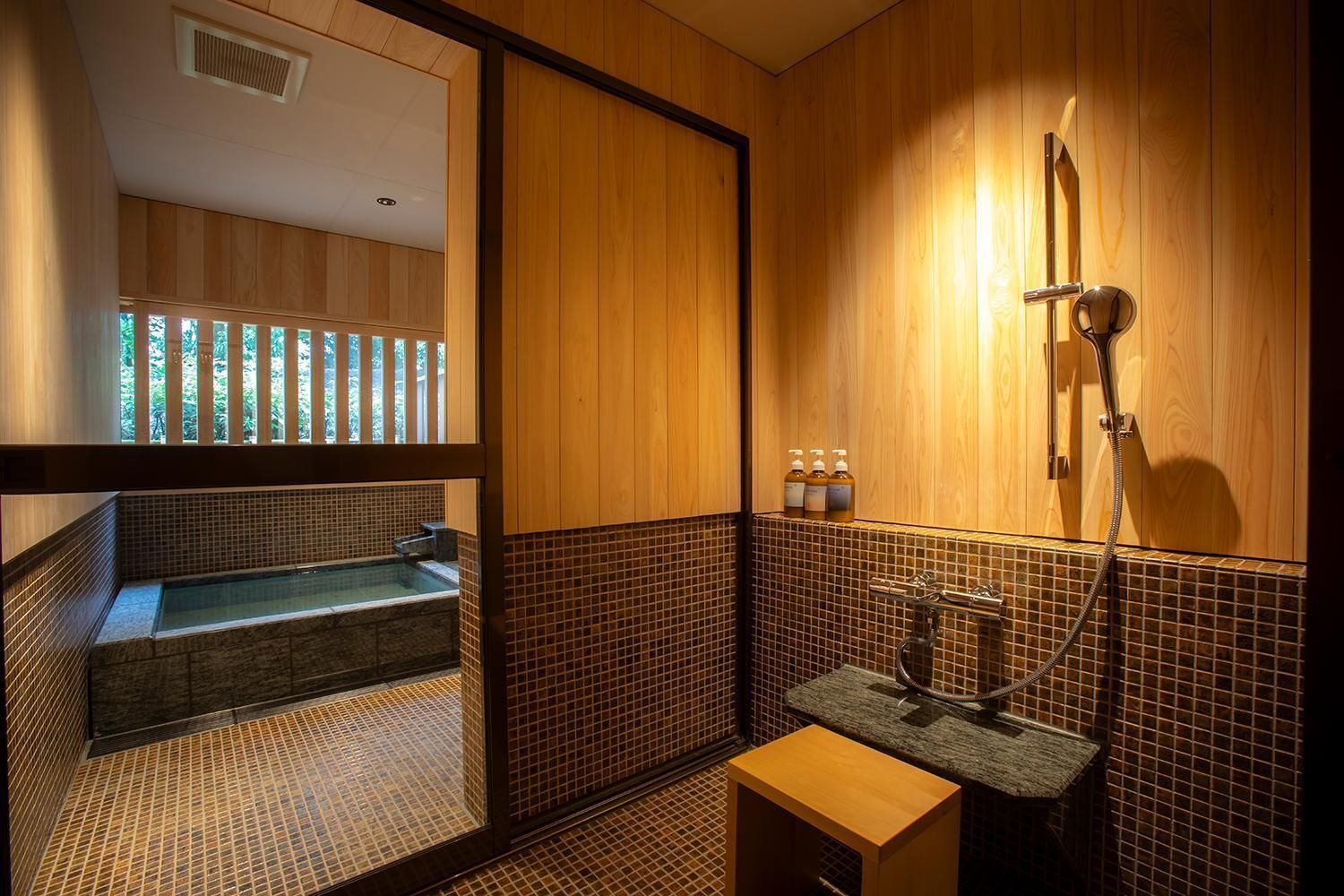 Japanese Style Twin Room with terrace -KAEDE/TSUTSUJI- Non-Smoking (1st Floor)