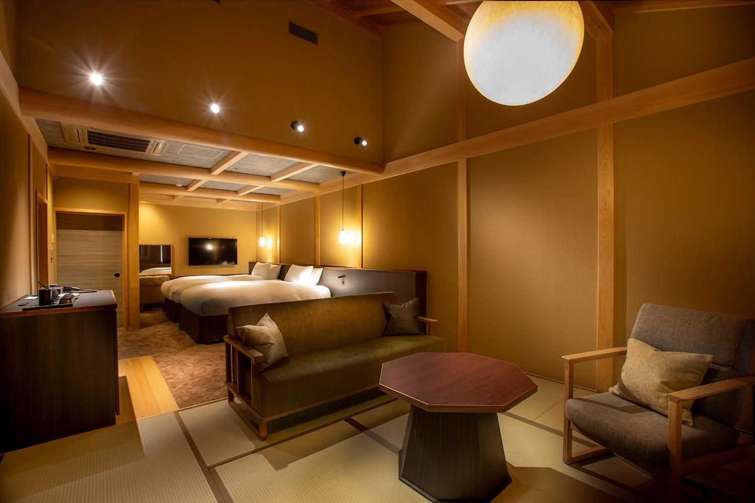 Japanese Style Twin Room -WAKATAKE/MOEGI- Non-Smoking (2nd Floor)