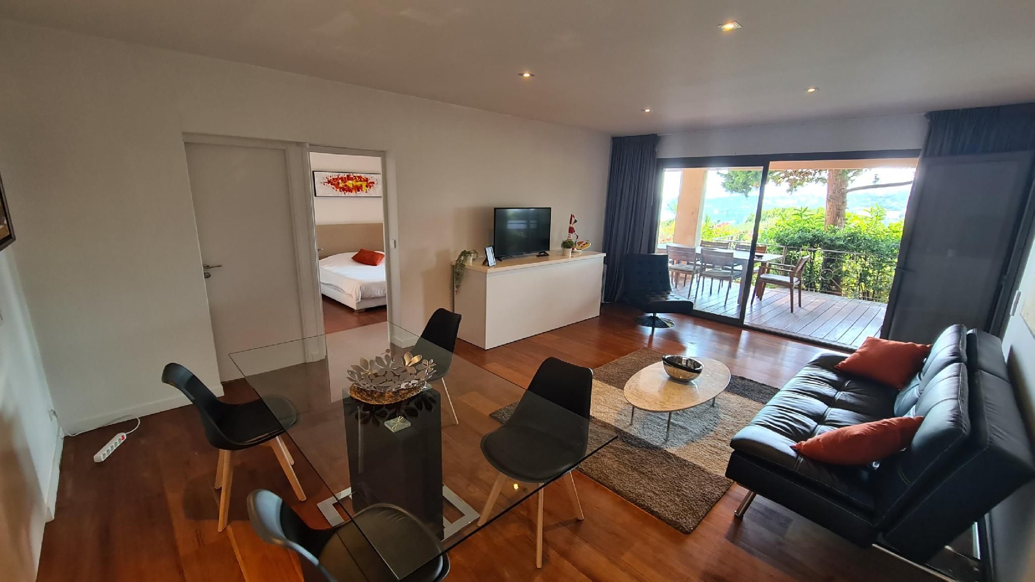 Suite-d'exception-Salle de bain et douche-Vue mer