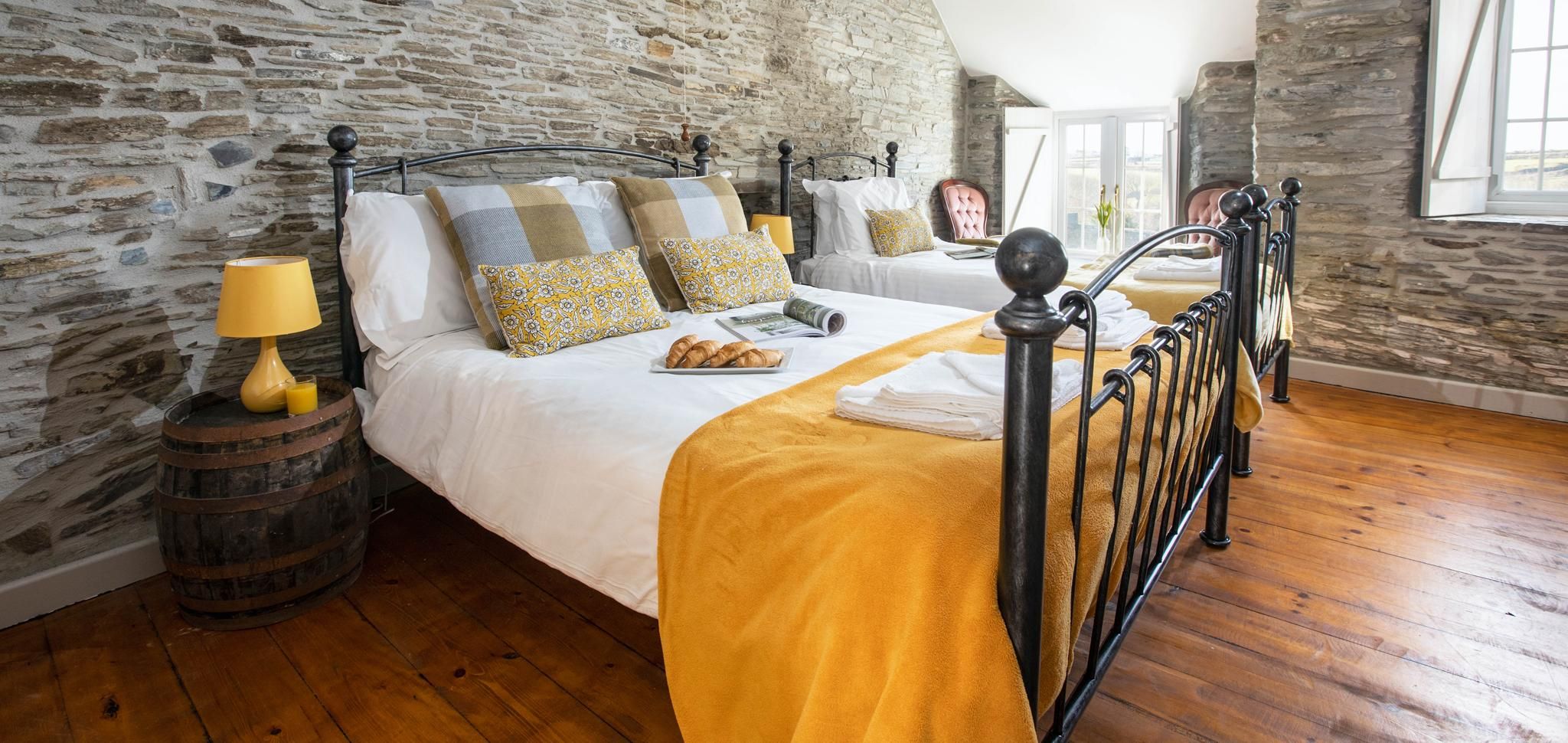 Double and Single Room with Private Bathroom