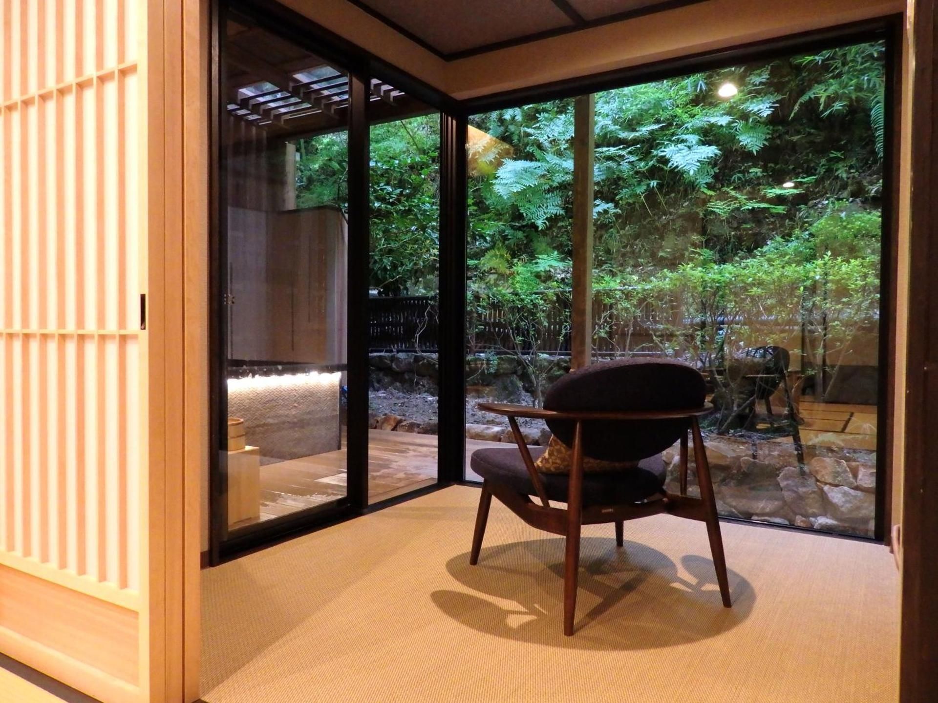 Mountain View Japanese Style Room with Terrace, Open-Air Bath and Wood Deck - 44 sqm