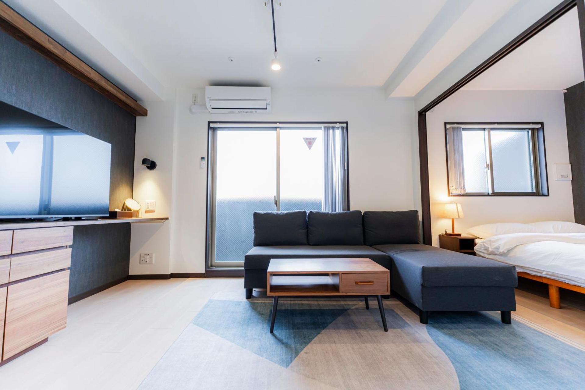Deluxe One-Bedroom Apartment with City View