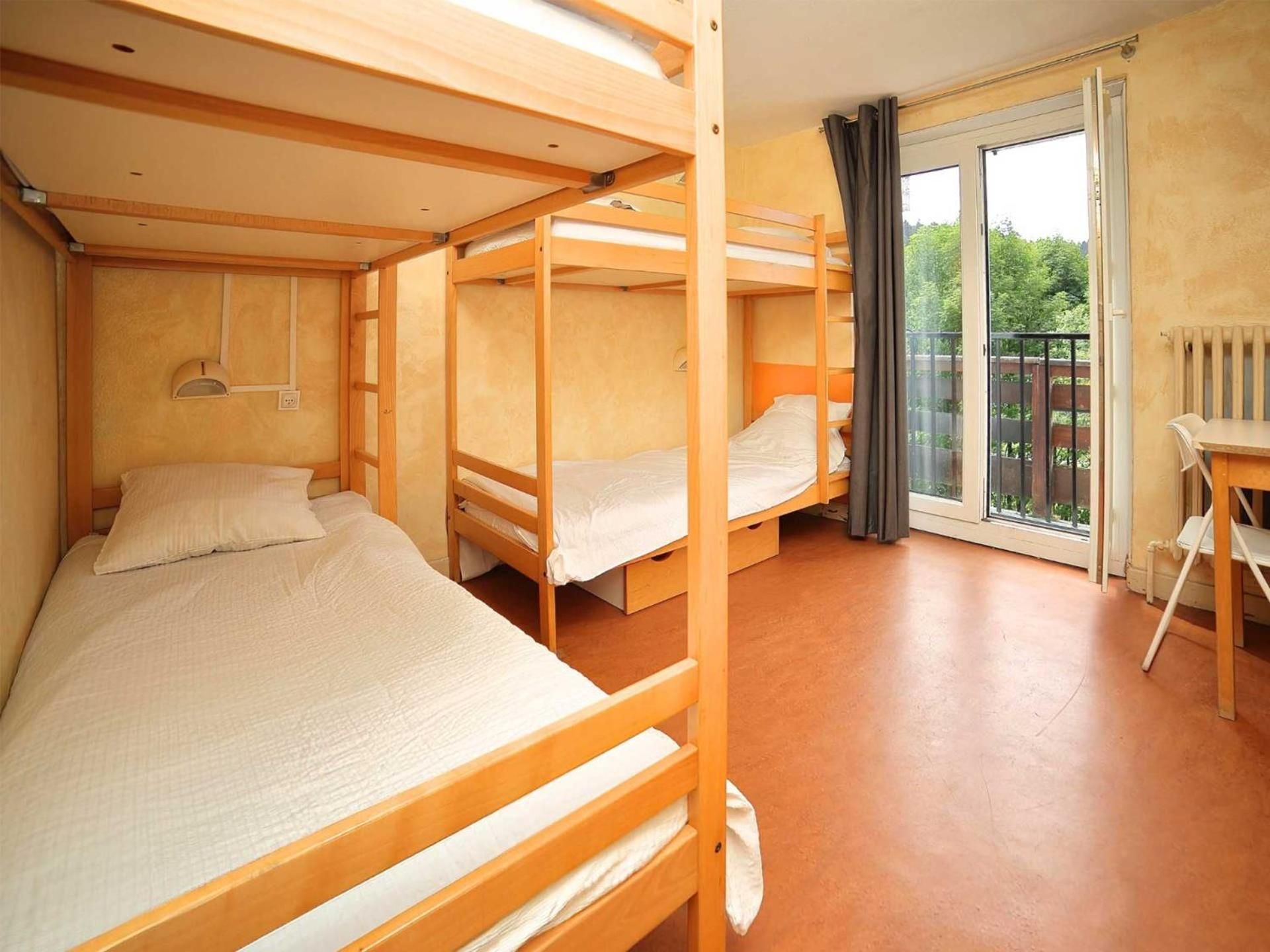 Bed in 4-Bed Male Dormitory Room