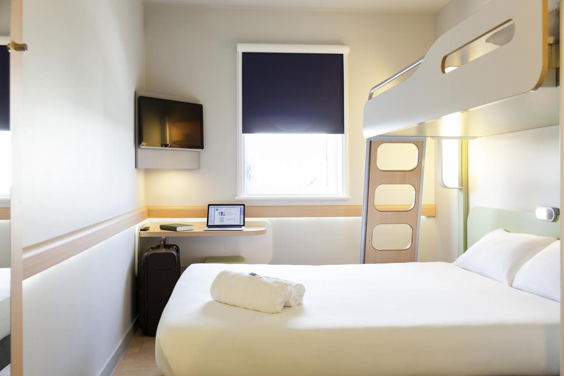 Triple Room with One Double Bed and One Bunk Bed