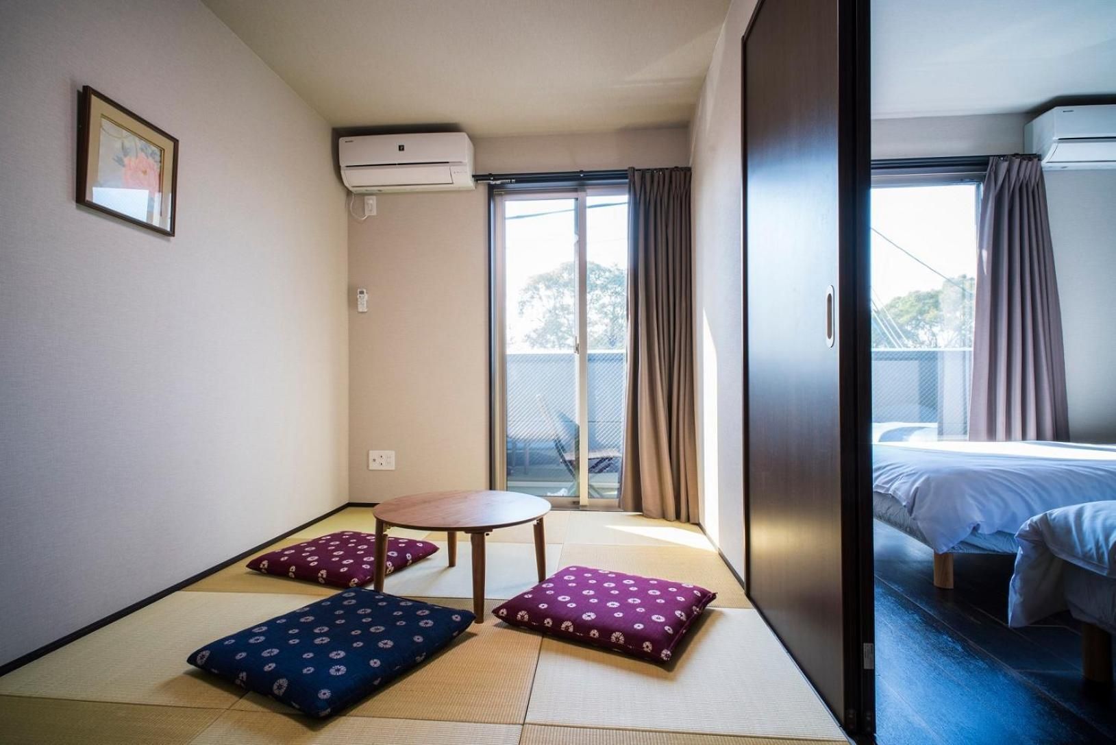 Quadruple Room with Tatami Area and Balcony - Non-Smoking