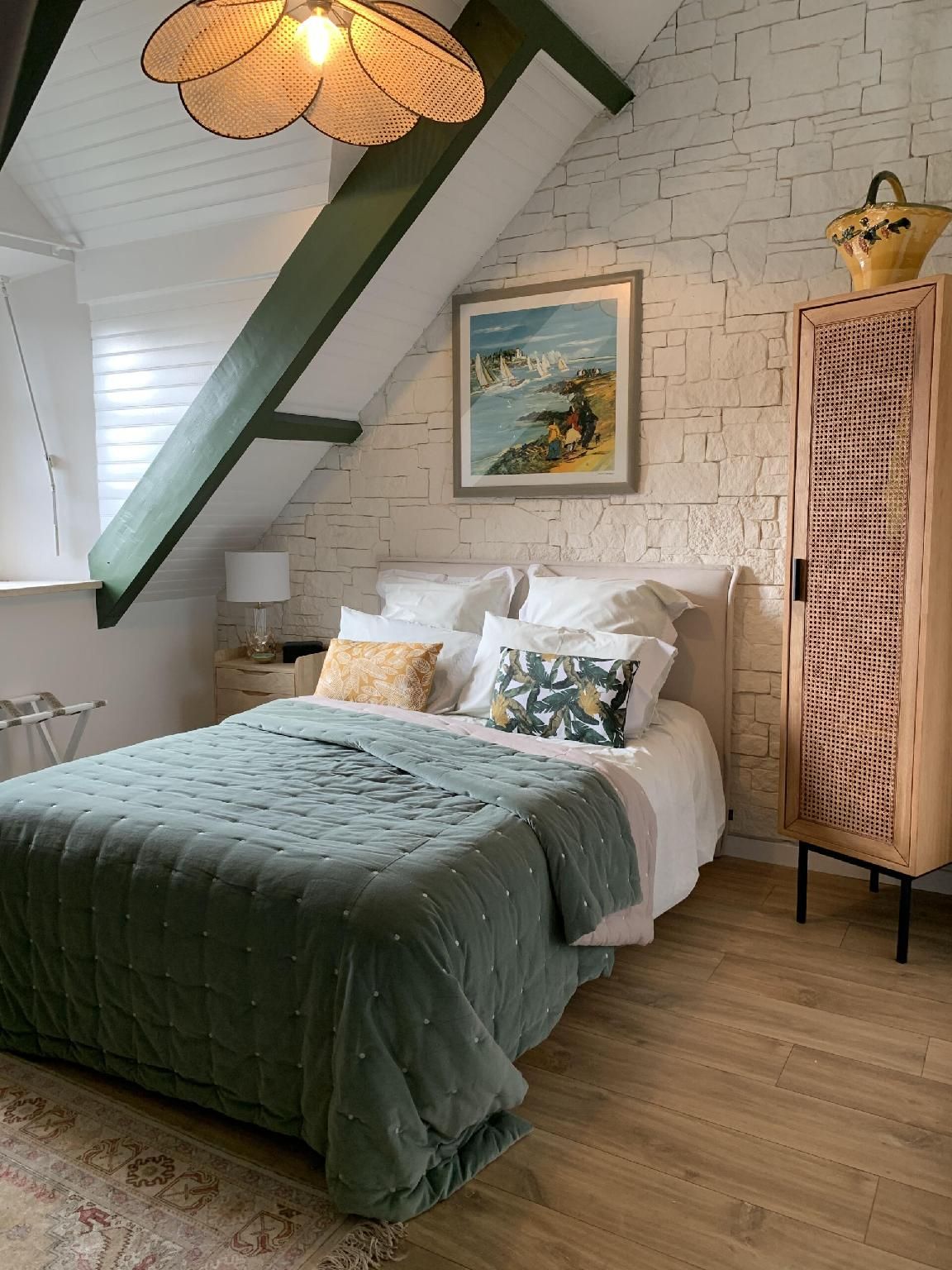 Double-Classique-Salle d'eau-Chambre Verte
