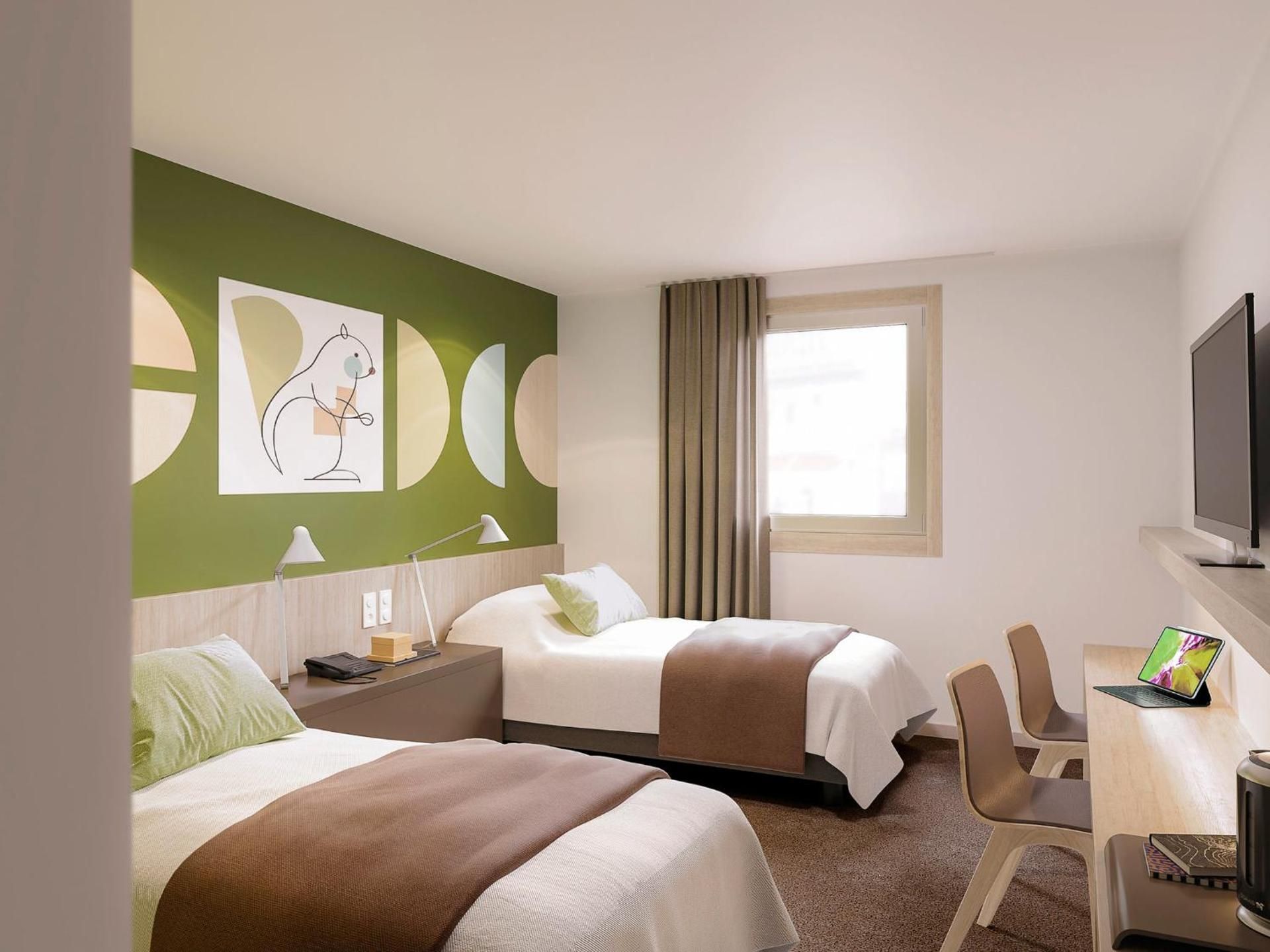 Standard room - 2 single beds