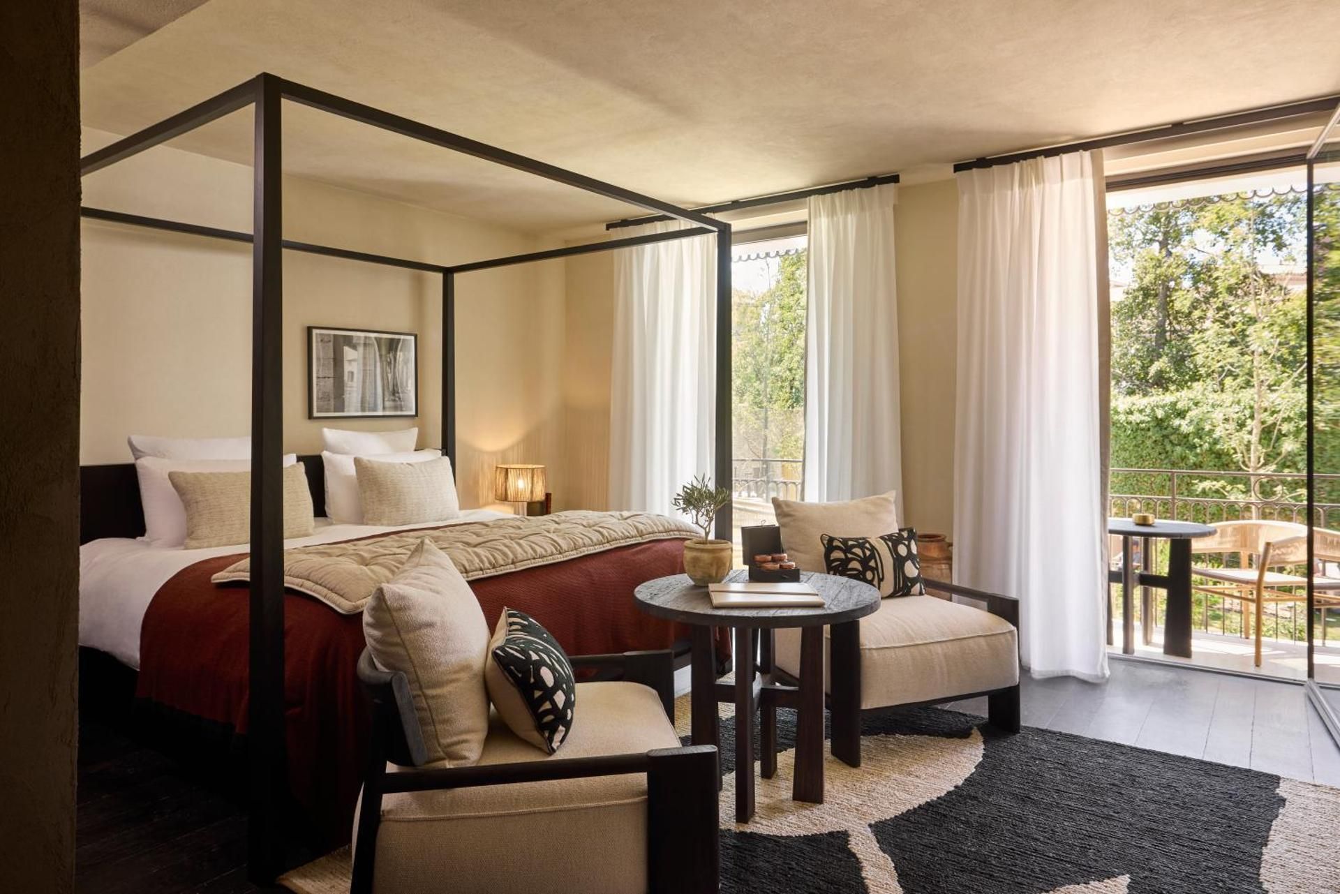 Junior King Suite with Balcony and Pool View