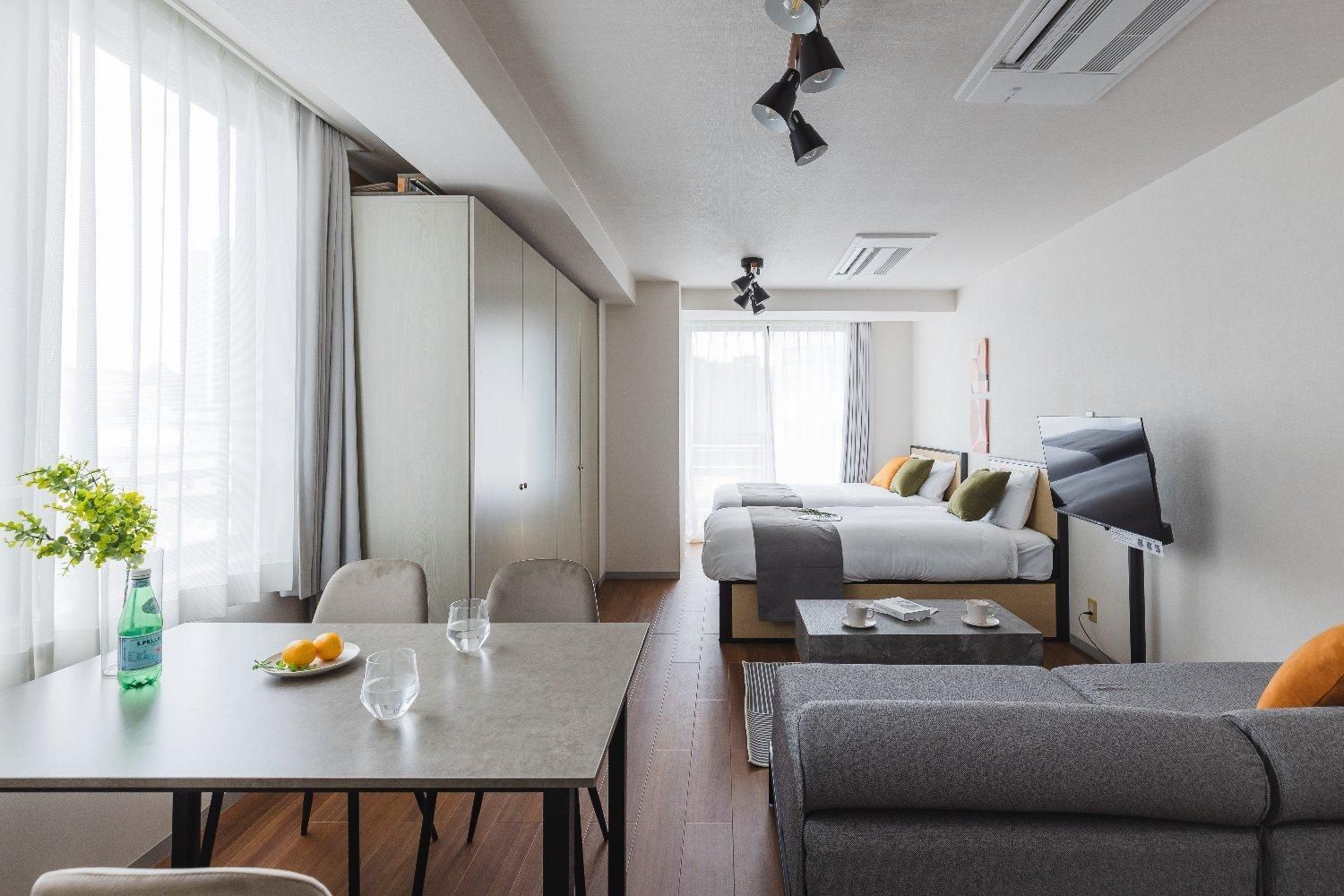 One-Bedroom Apartment with Balcony