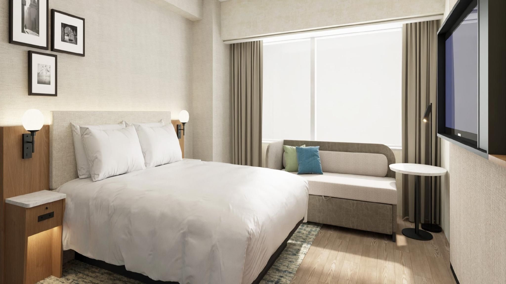 1 King 1 Bedroon Suite Corner Bay View