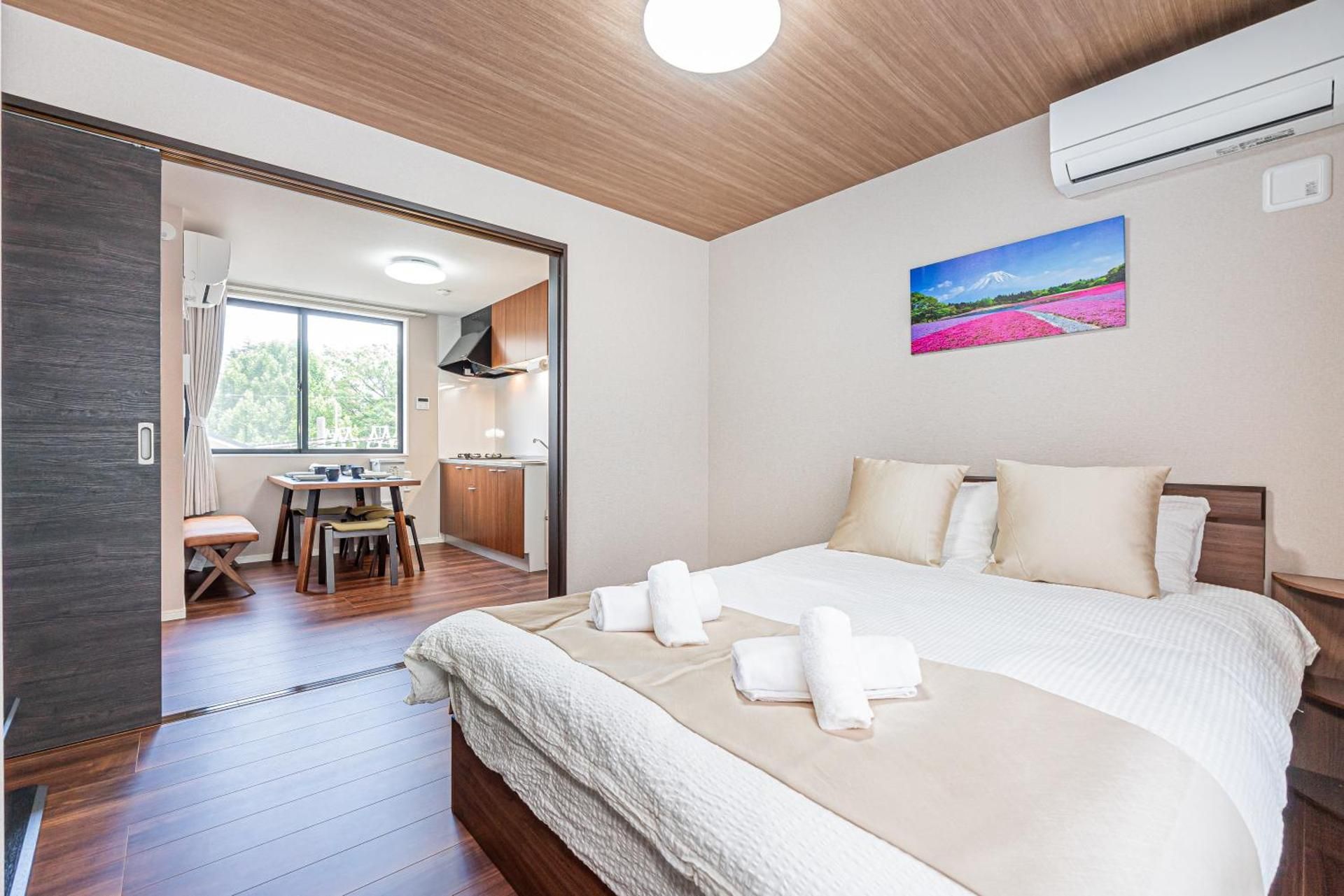 Three-Bedroom Apartment with Balcony