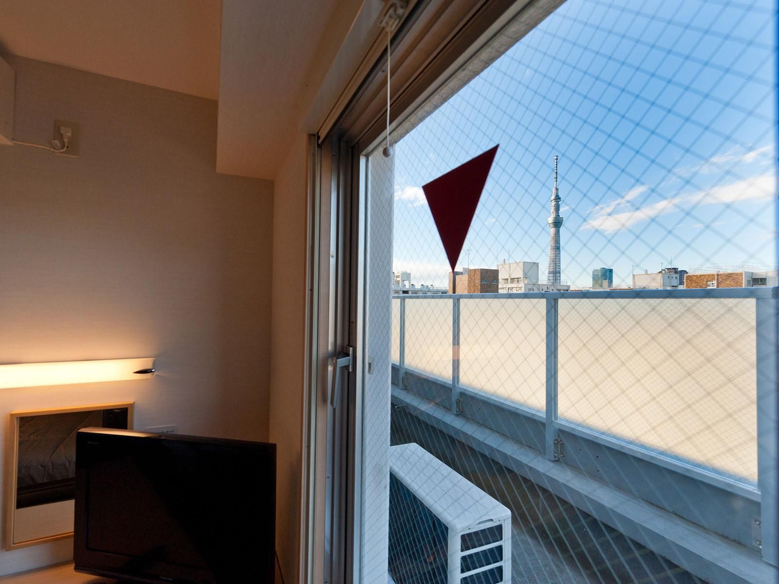 Tokyo Skytree View Super Room with 1 Double Bed and 1 Loft Bed