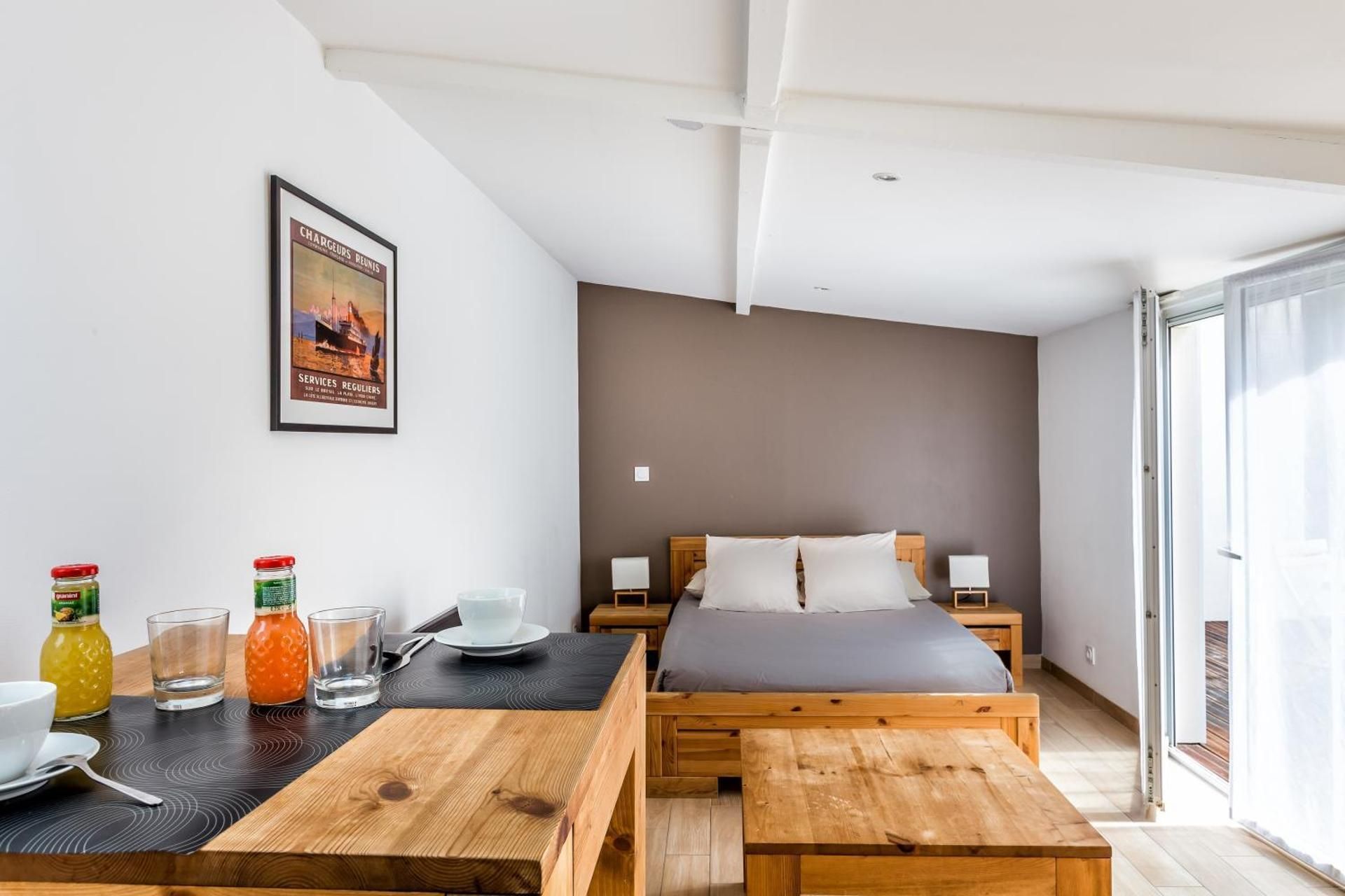 Studio with Spa Access