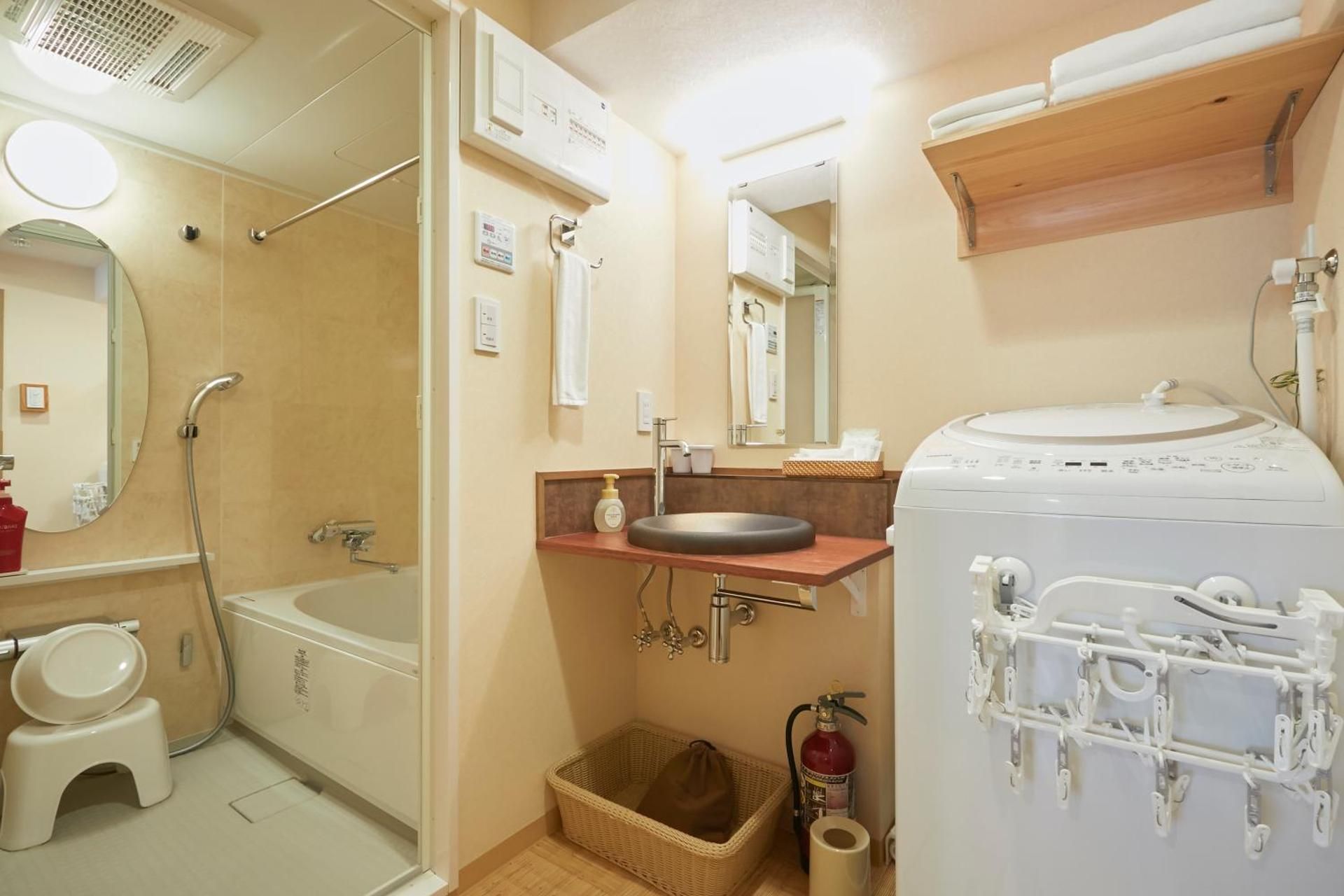 Family Room with Bathroom