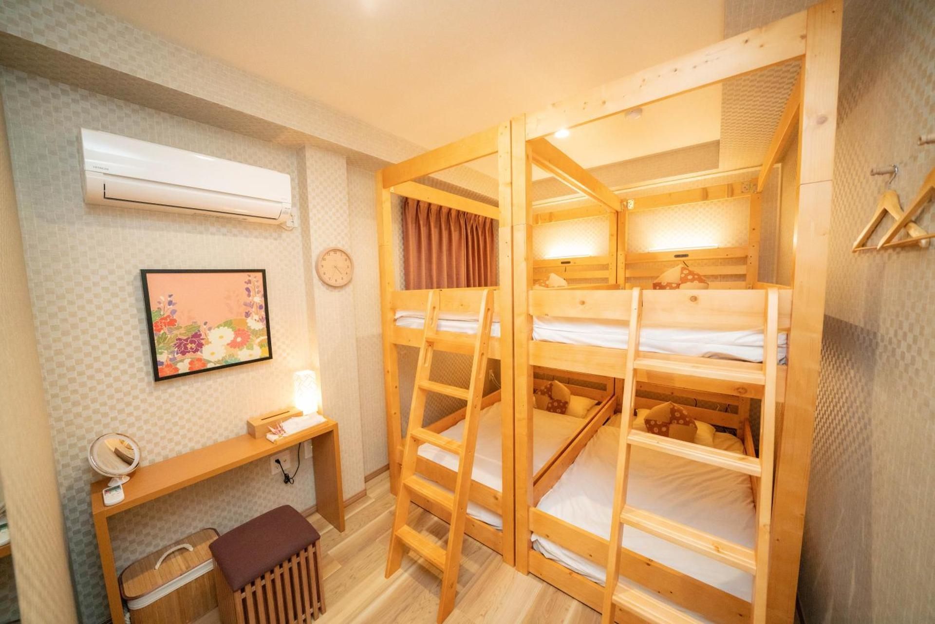 Bunk Bed in Female Dormitory Room  