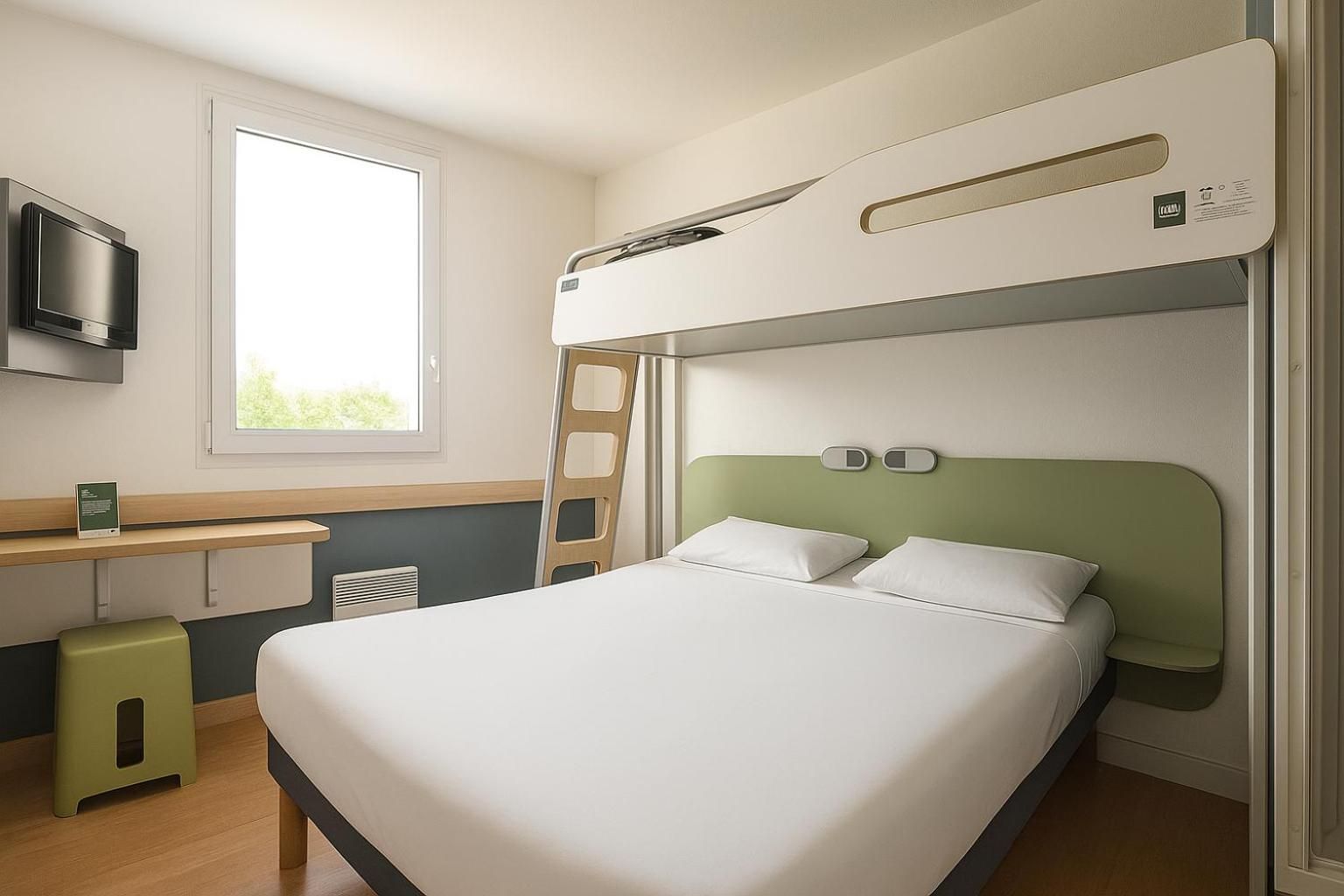 Queen Room with Bunk Bed