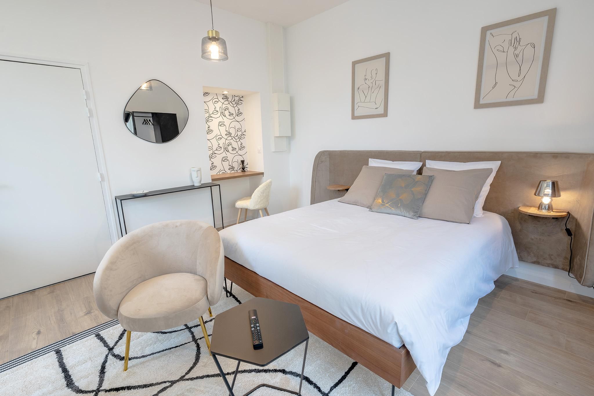 Appartement-Queen-Douche-Pas de vue