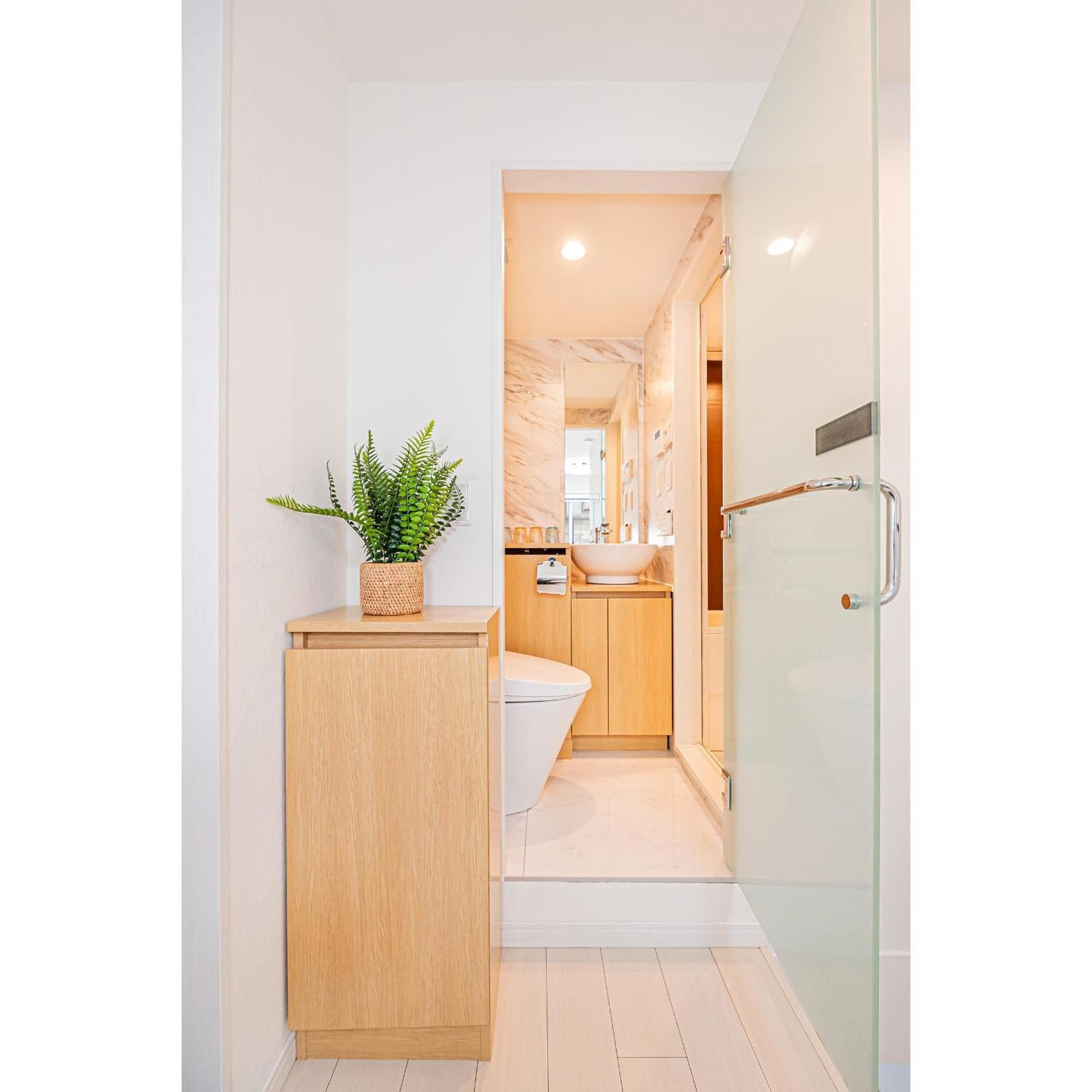 Family Room with Bathroom